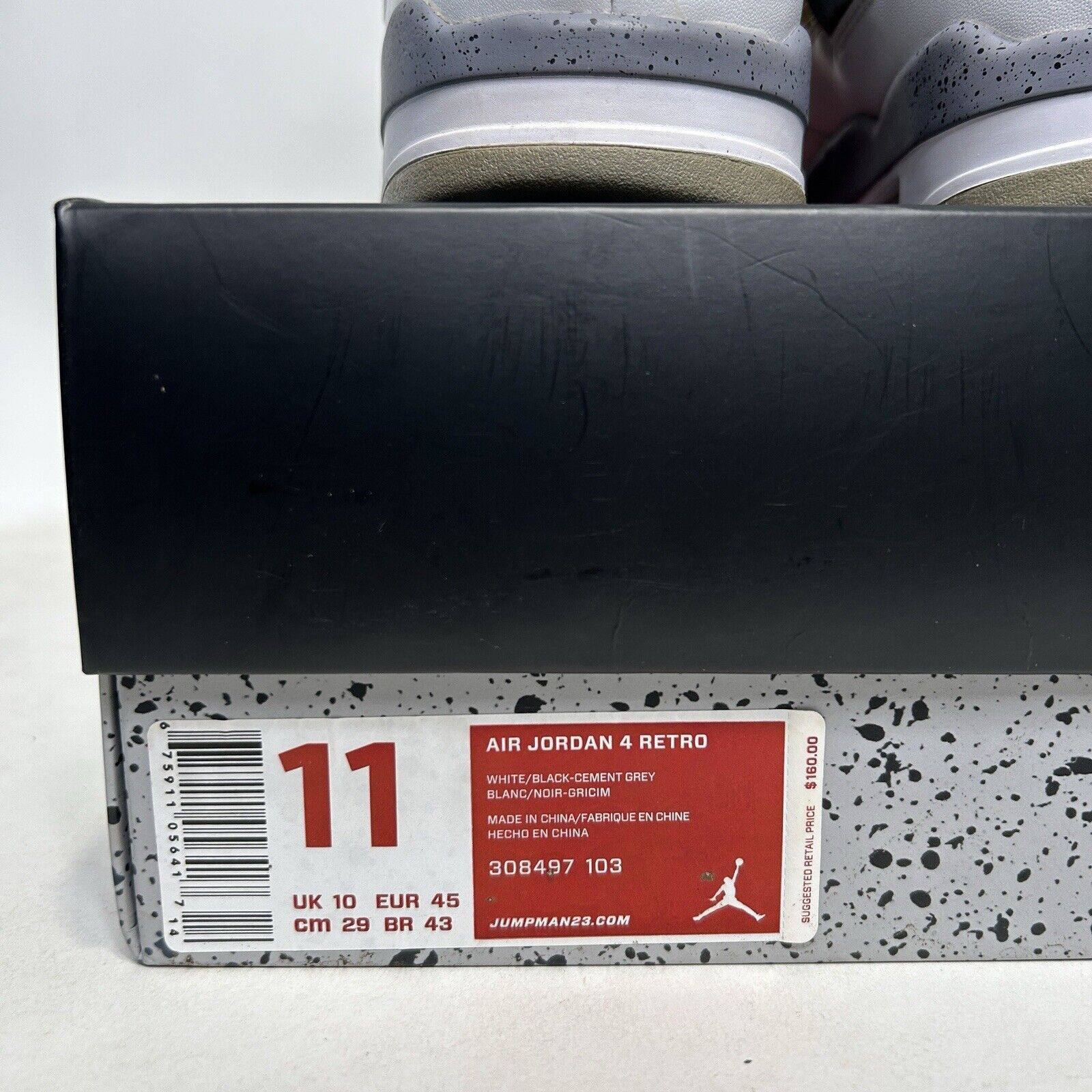 Nike Nike Air Jordan 4 Retro “White Cement” 2024 Size US 11 / EU 44 - 8 Thumbnail