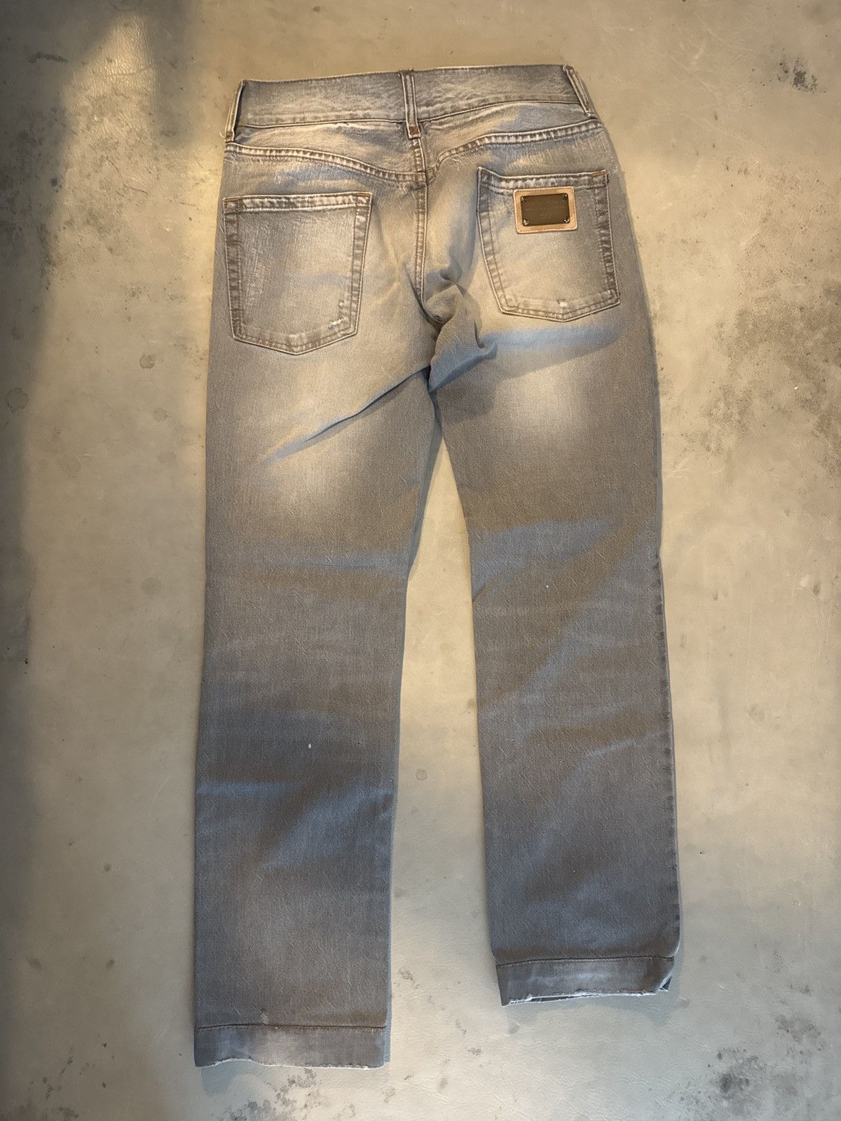 Dolce & Gabbana Dolce and Gabbana grey denim Size US 29 - 2 Thumbnail
