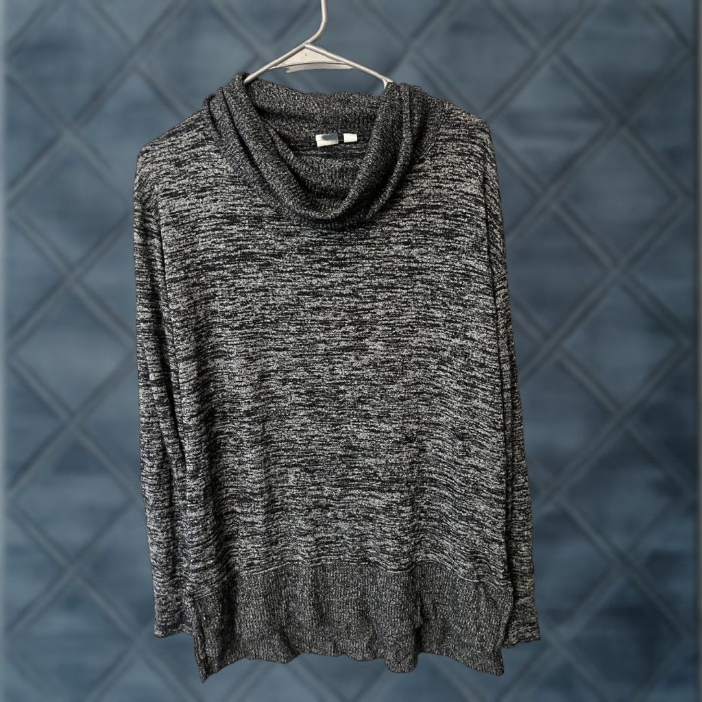 Gap Gap Womens Pullover Sweater Long Sleeve Cowl Neck Black SZ Medium M Size M / US 6-8 / IT 42-44 - 1 Thumbnail