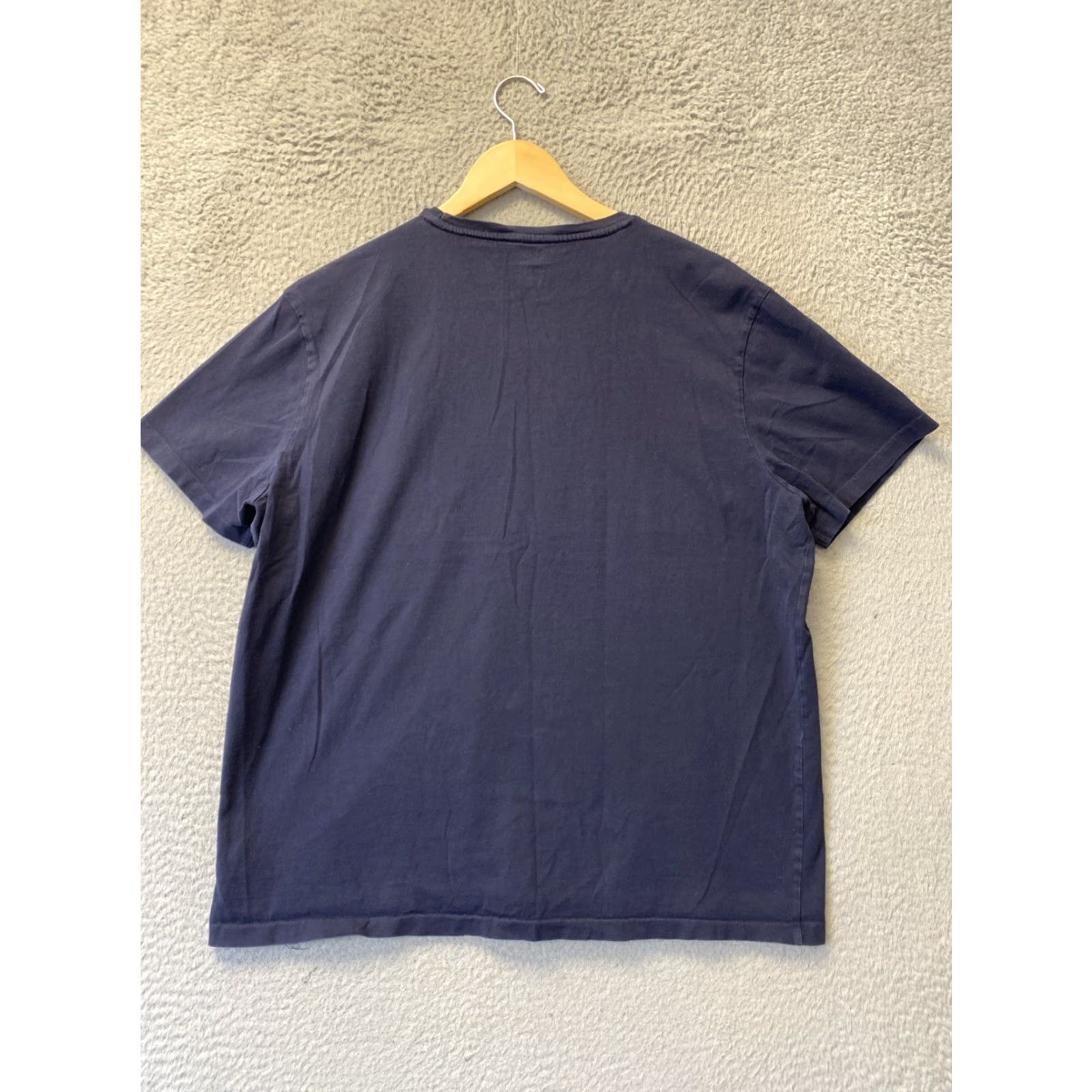 Polo Ralph Lauren Polo Ralph Lauren Men's T-Shirt Short Sleeve Crew Neck Cotton Logo Sports Outdoor Blue Large Size US L / EU 52-54 / 3 - 6 Thumbnail
