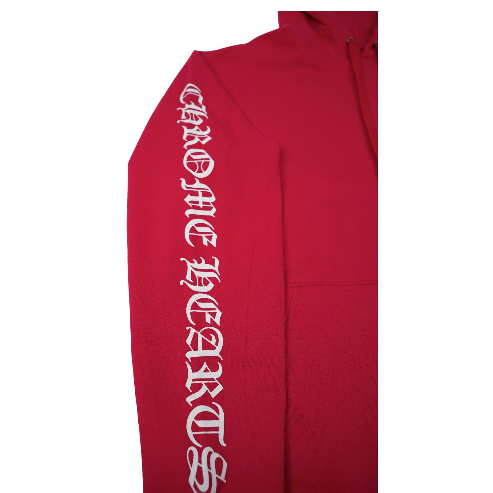Chrome Hearts Red Scroll Logo Hoodie Size US M / EU 48-50 / 2 - 3 Thumbnail