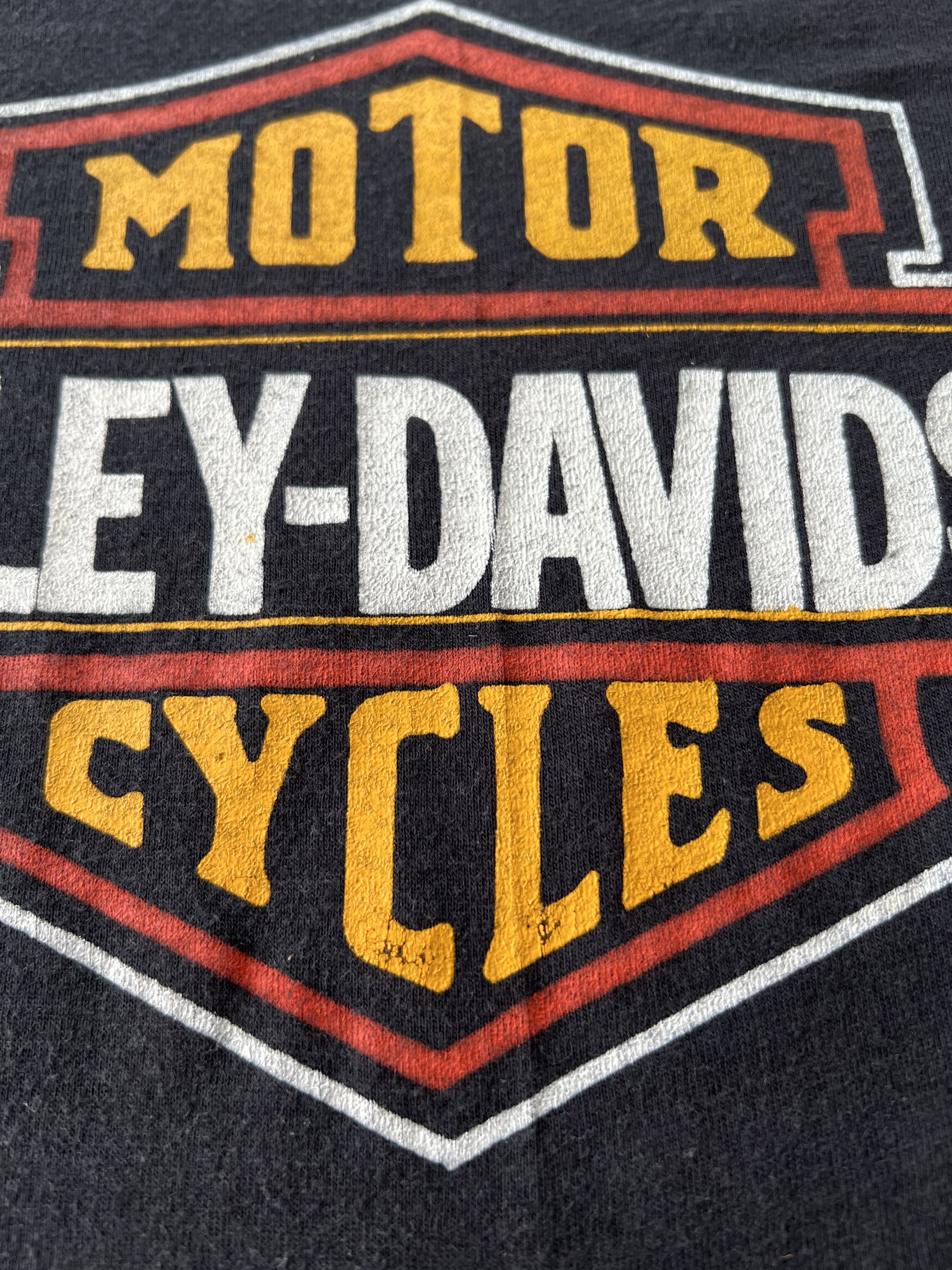 Harley Davidson Vintage 70s 80s Harley Davidson Oshkosh Wisconsin USA Tshirt Size US S / EU 44-46 / 1 - 7 Thumbnail