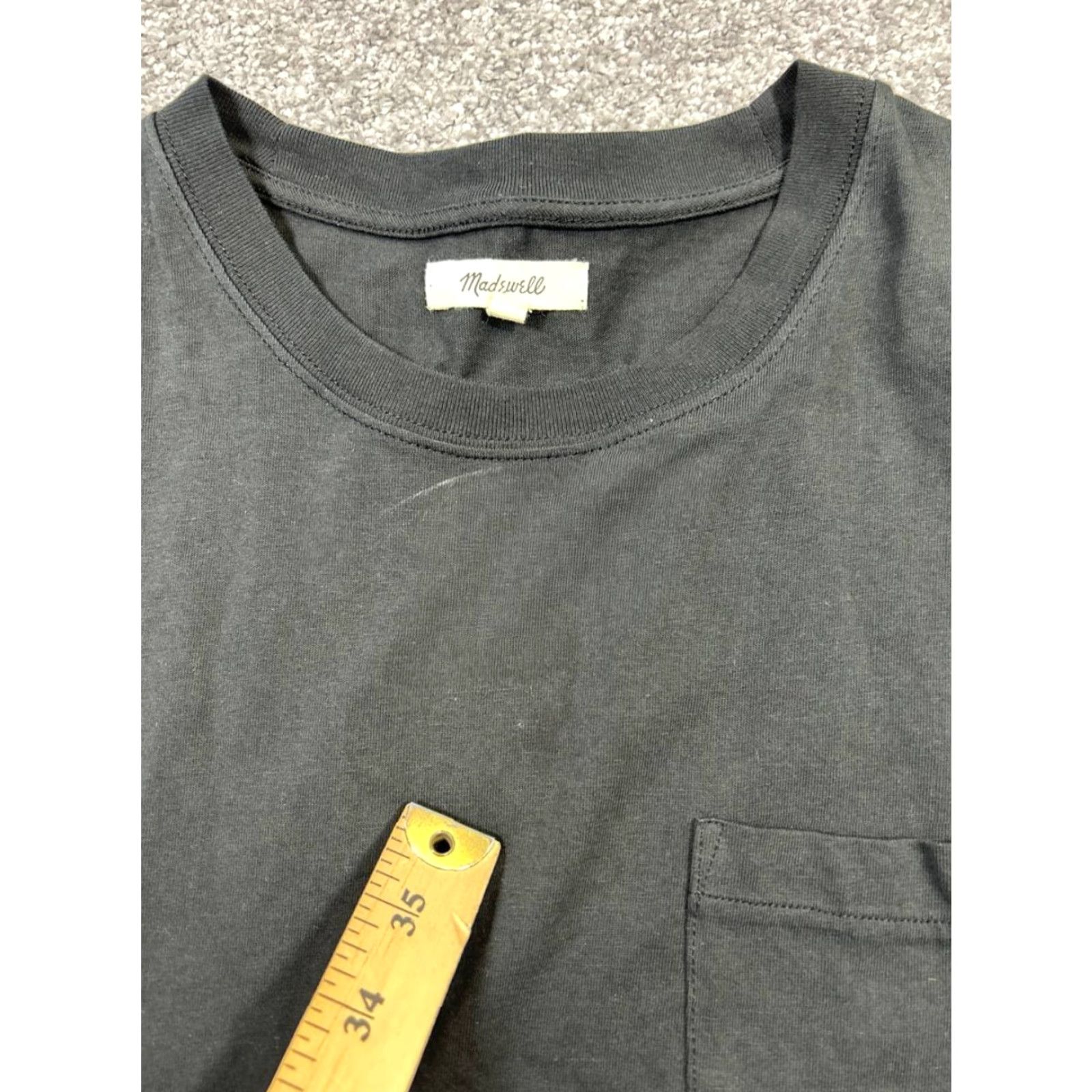 Madewell Madewell Shirt Dress Womens Small Black Cotton * Size S / US 4 / IT 40 - 5 Thumbnail