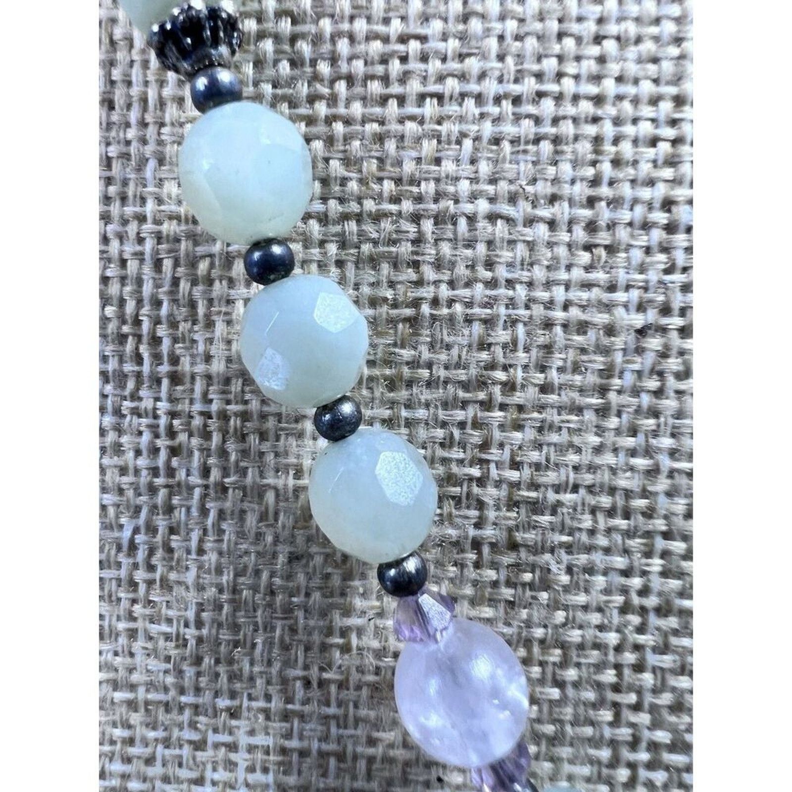 Other Jadeite Tourmaline .925 Findings & Spacers Pendent Necklace Size ONE SIZE - 8 Thumbnail