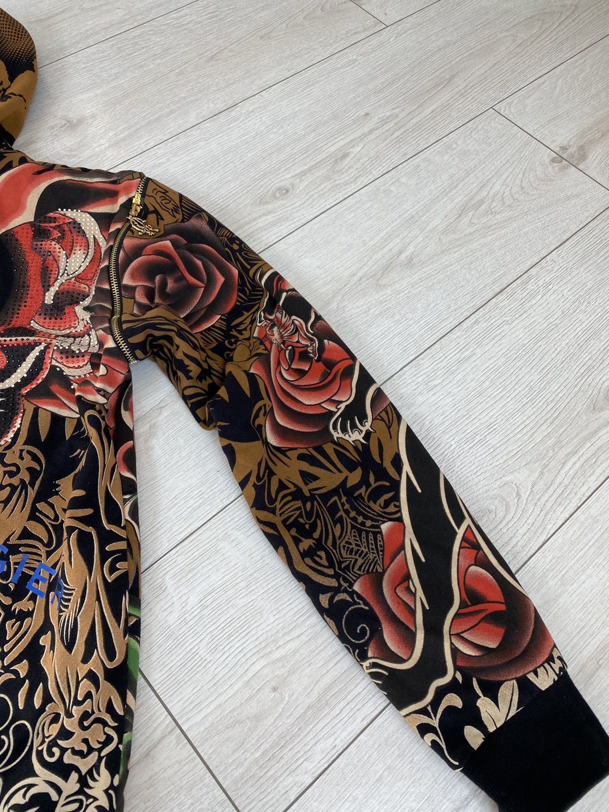 Christian Audigier × Japanese Brand Christian Audiger Y2k zip-hoodie size M Size US M / EU 48-50 / 2 - 19 Thumbnail