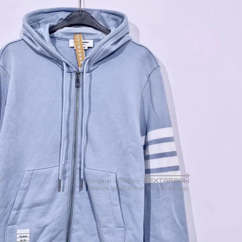 Thom Browne Thom Browne Blue Cotton Women’s Jacket . Size S / US 4 / IT 40 - 4 Thumbnail