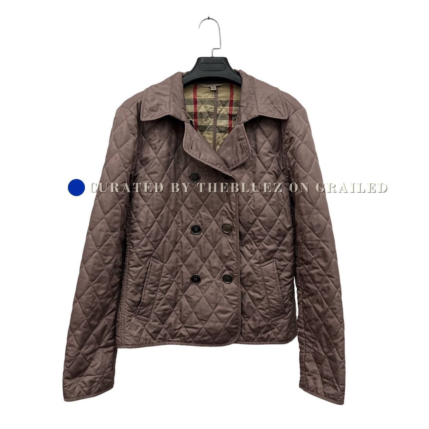Burberry Burberry Quilted Double-Breasted Puffer Size US M / EU 48-50 / 2 - 1 Thumbnail