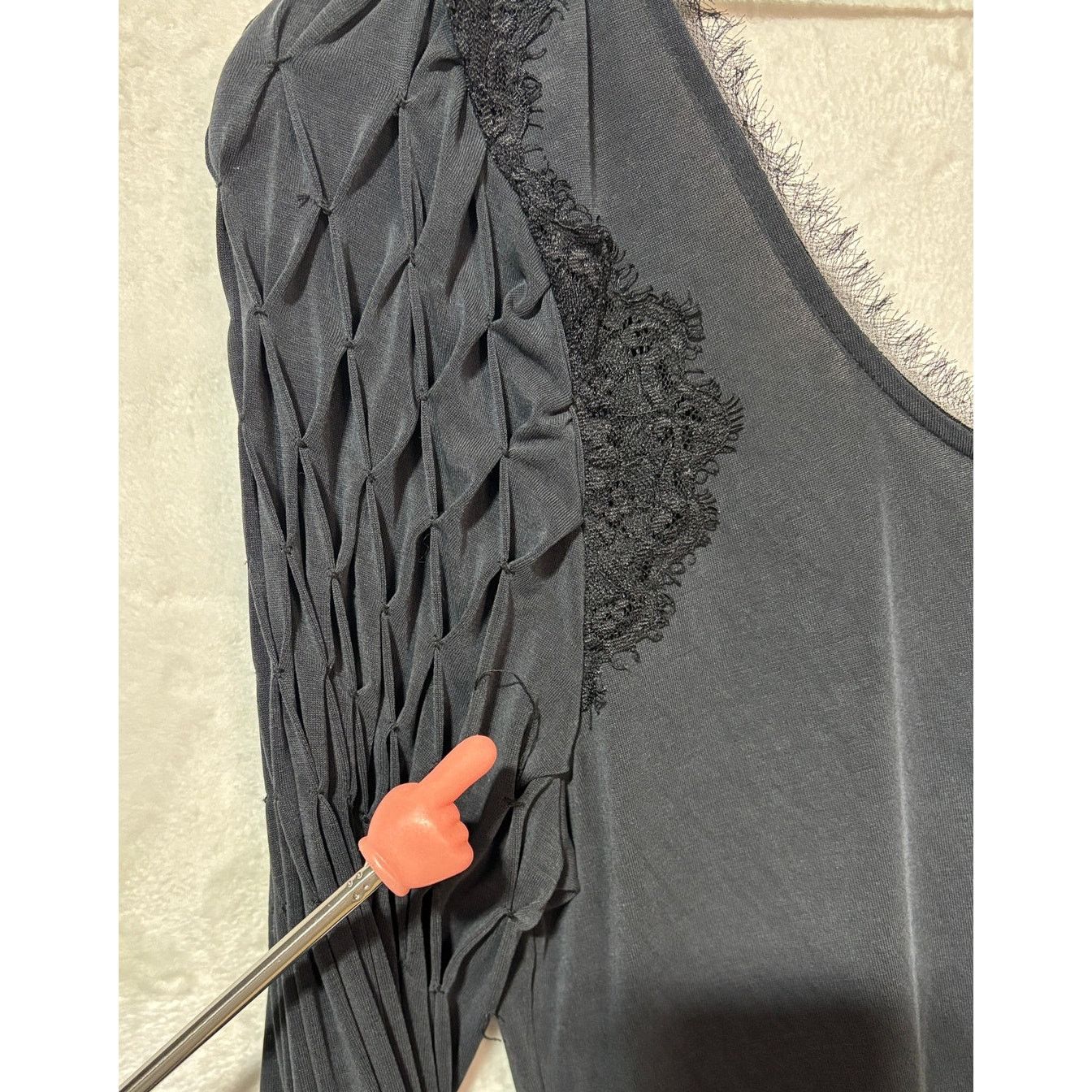 Free People FREE PEOPLE Womens Tunic Dress Long Sleeve Back Tie | Size M Size M / US 6-8 / IT 42-44 - 5 Thumbnail