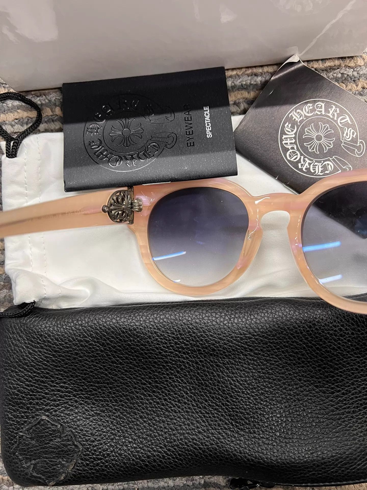 Chrome Hearts Chrome Hearts Guardian Cross 98 New Eyewear Size ONE SIZE - 1 Thumbnail