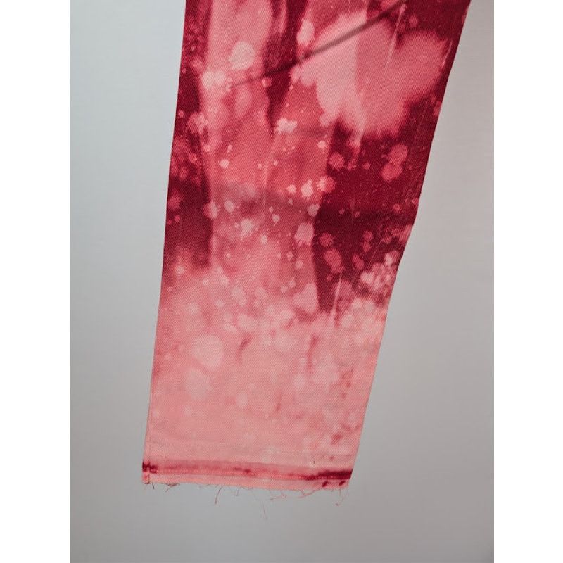 Gallery Dept. o1rshd1 Biscayne Tie-Dye Slim Fit Denim Jeans in Red Size US 32 / EU 48 - 16 Thumbnail