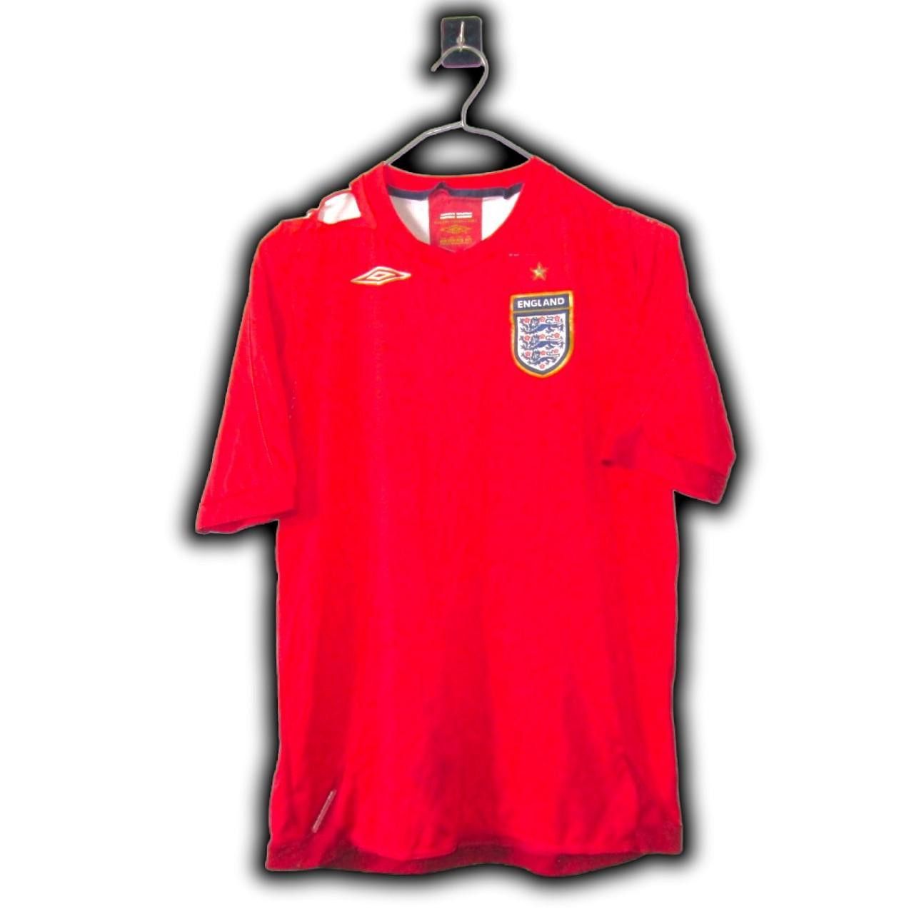 Umbro England 2006 2007 Away shirt jersey Size US S / EU 44-46 / 1 - 2 Thumbnail