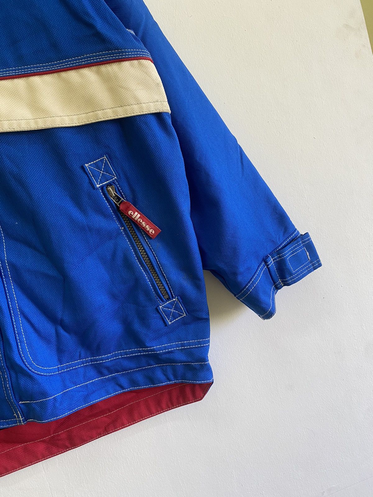 Descente × Ellesse × Goldwin Vintage 90s Ellesse Multi Function Gear Skii Jacket Size US S / EU 44-46 / 1 - 7 Thumbnail