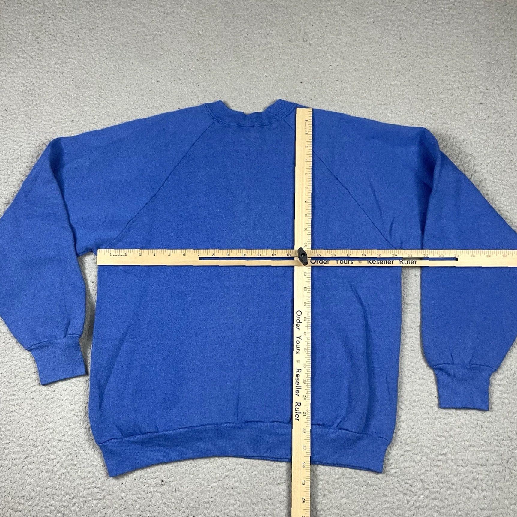Fruit Of The Loom VINTAGE Alaska Athletics Sweatshirt Adult L Blue FOTL Crewneck Rare 90s Vtg Nike? Size US L / EU 52-54 / 3 - 6 Thumbnail
