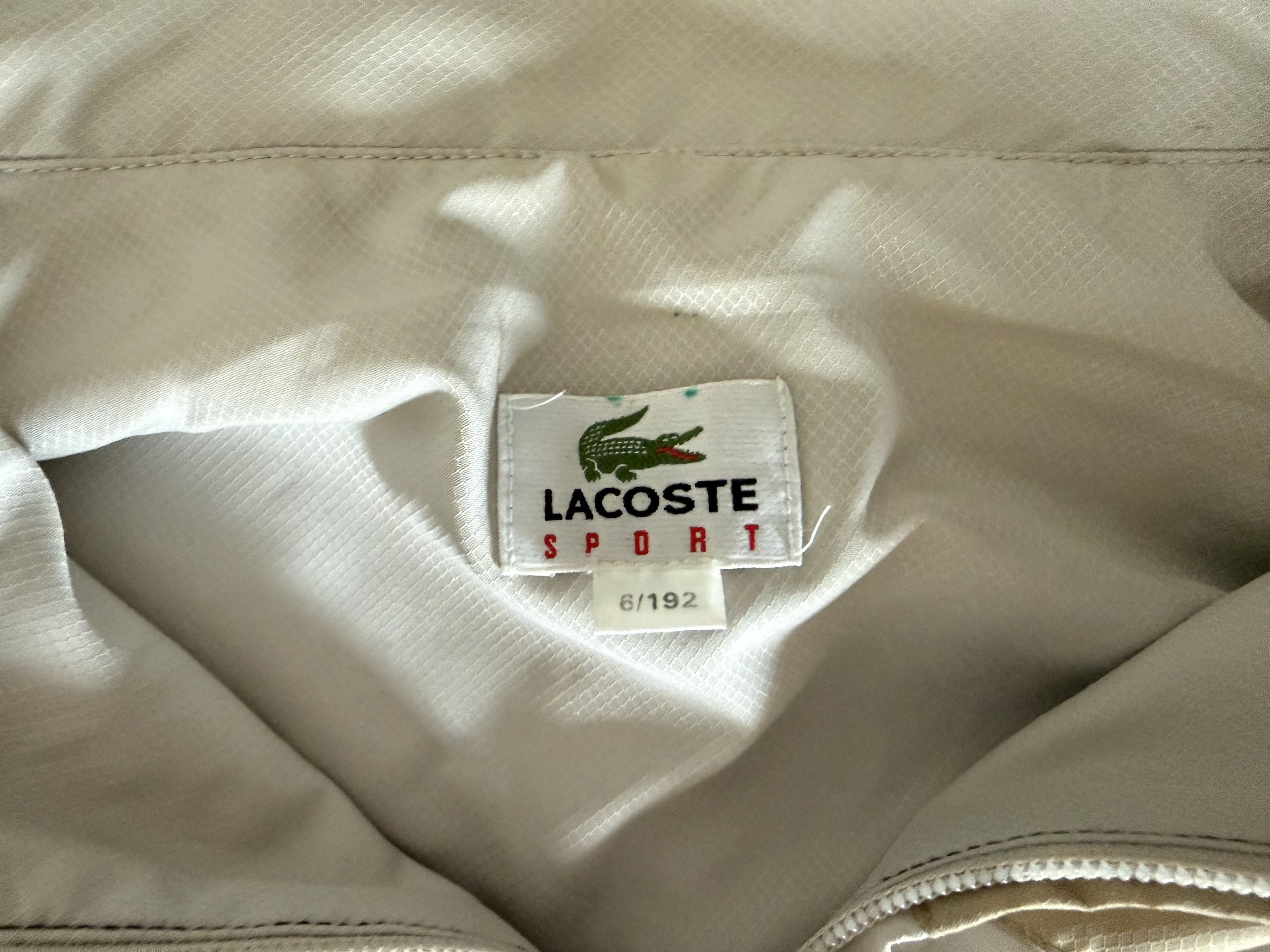 Lacoste Vintage Lacoste Sport Windbreaker Track Jacket XL Size 6 90s Size US XL / EU 56 / 4 - 6 Thumbnail