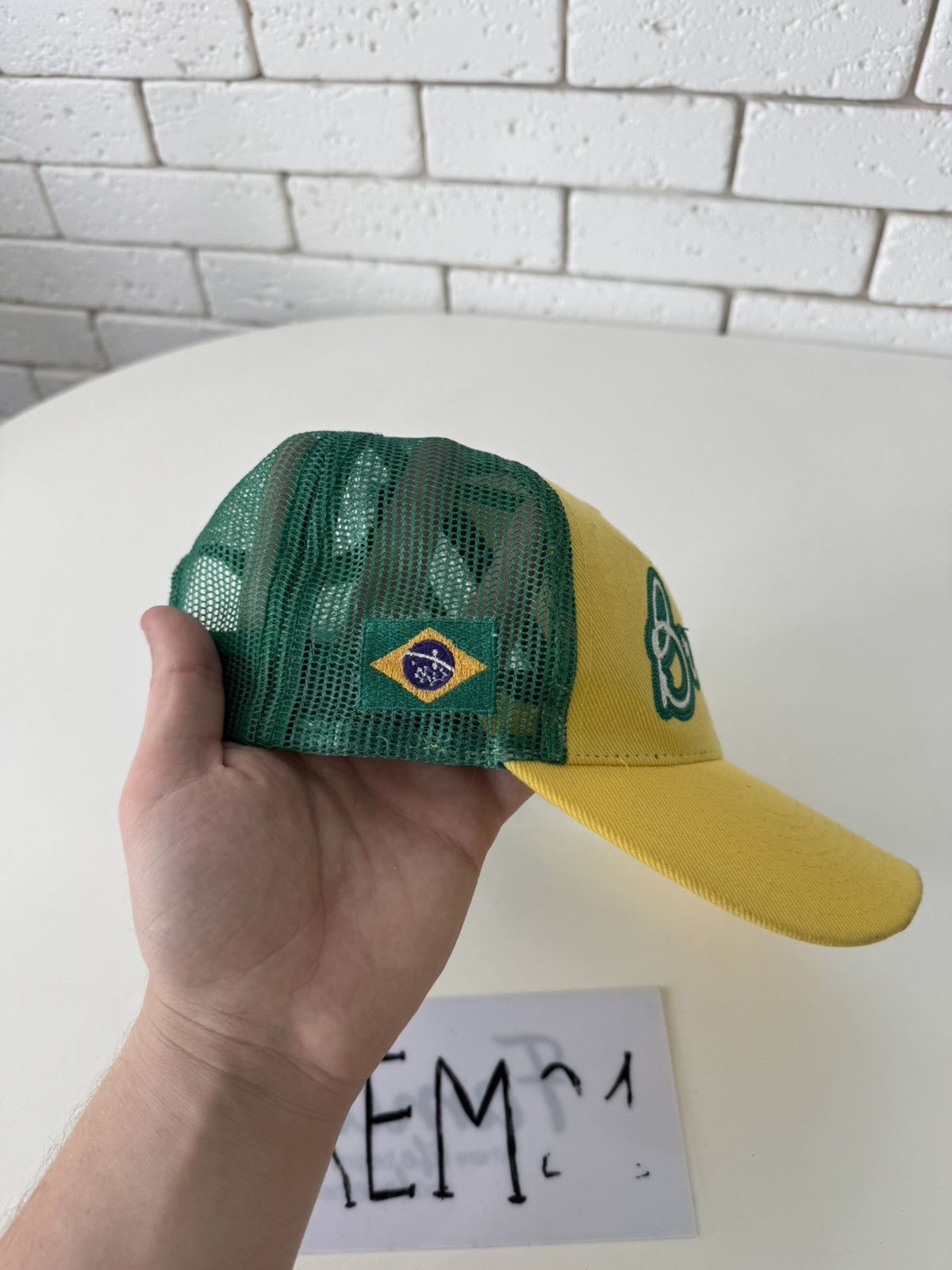Vintage Brasil vintage cap hat Size ONE SIZE - 3 Thumbnail