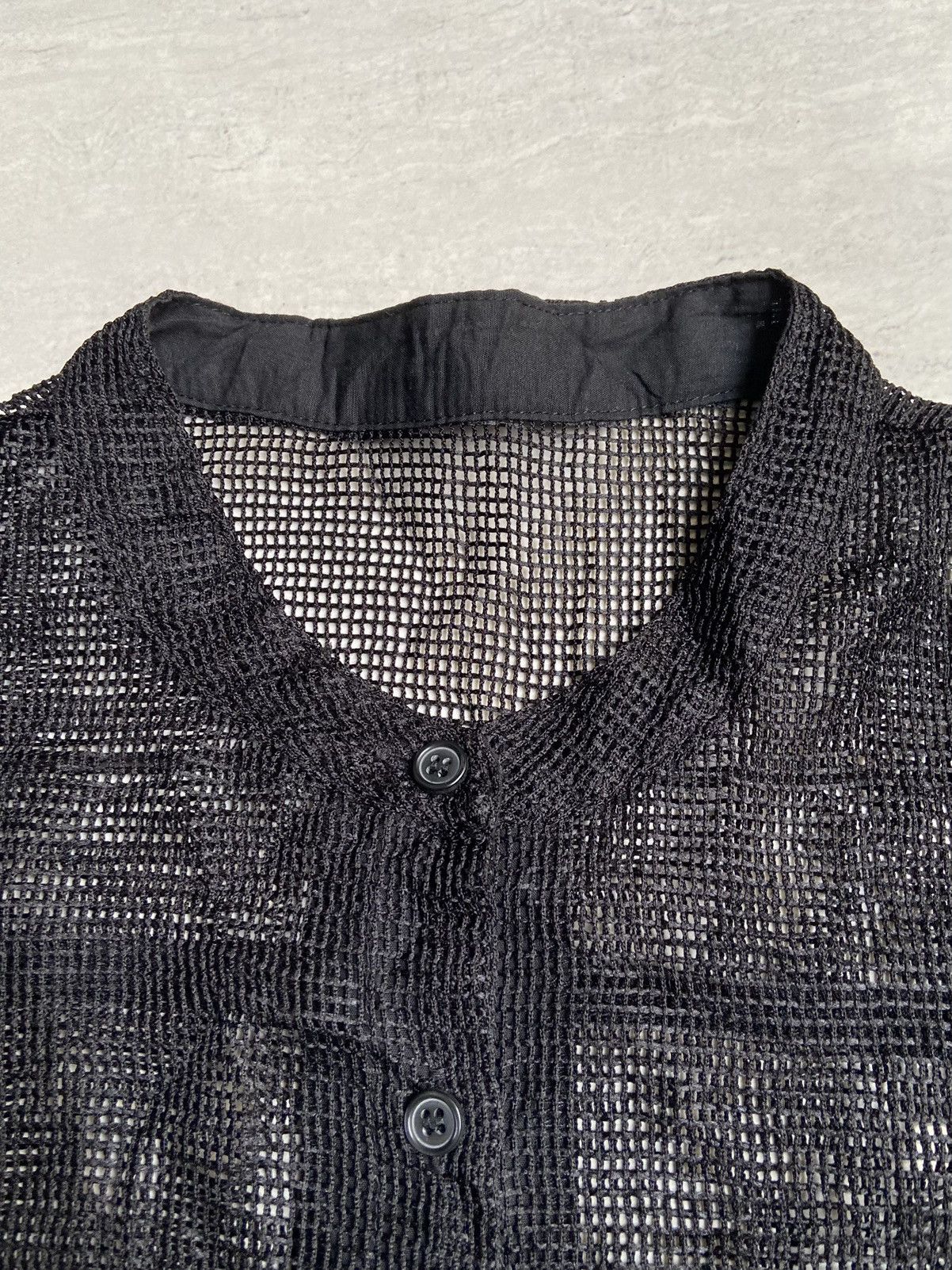 Designer × Japanese Brand LINEUCE Japanese Brand Mesh Shirt Size US S / EU 44-46 / 1 - 10 Thumbnail