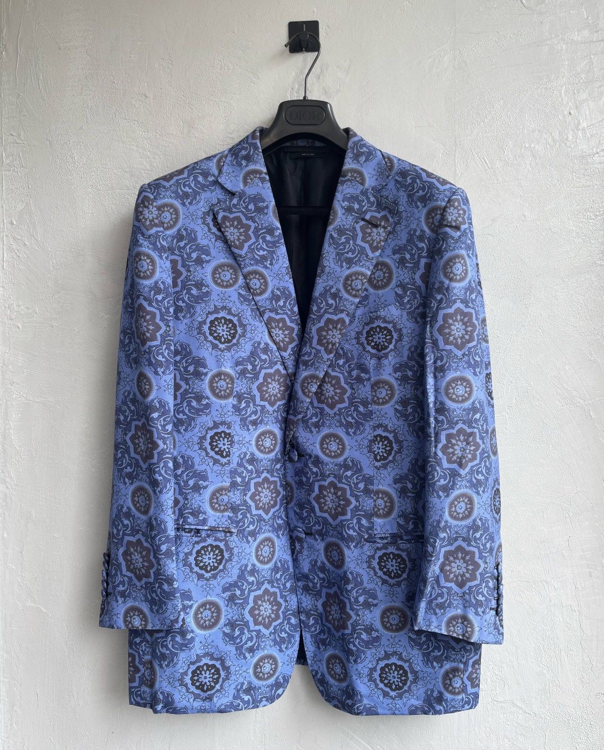 Tom Ford Tom Ford Medallion Jacquard Blazer Size US L / EU 52-54 / 3 - 1 Thumbnail