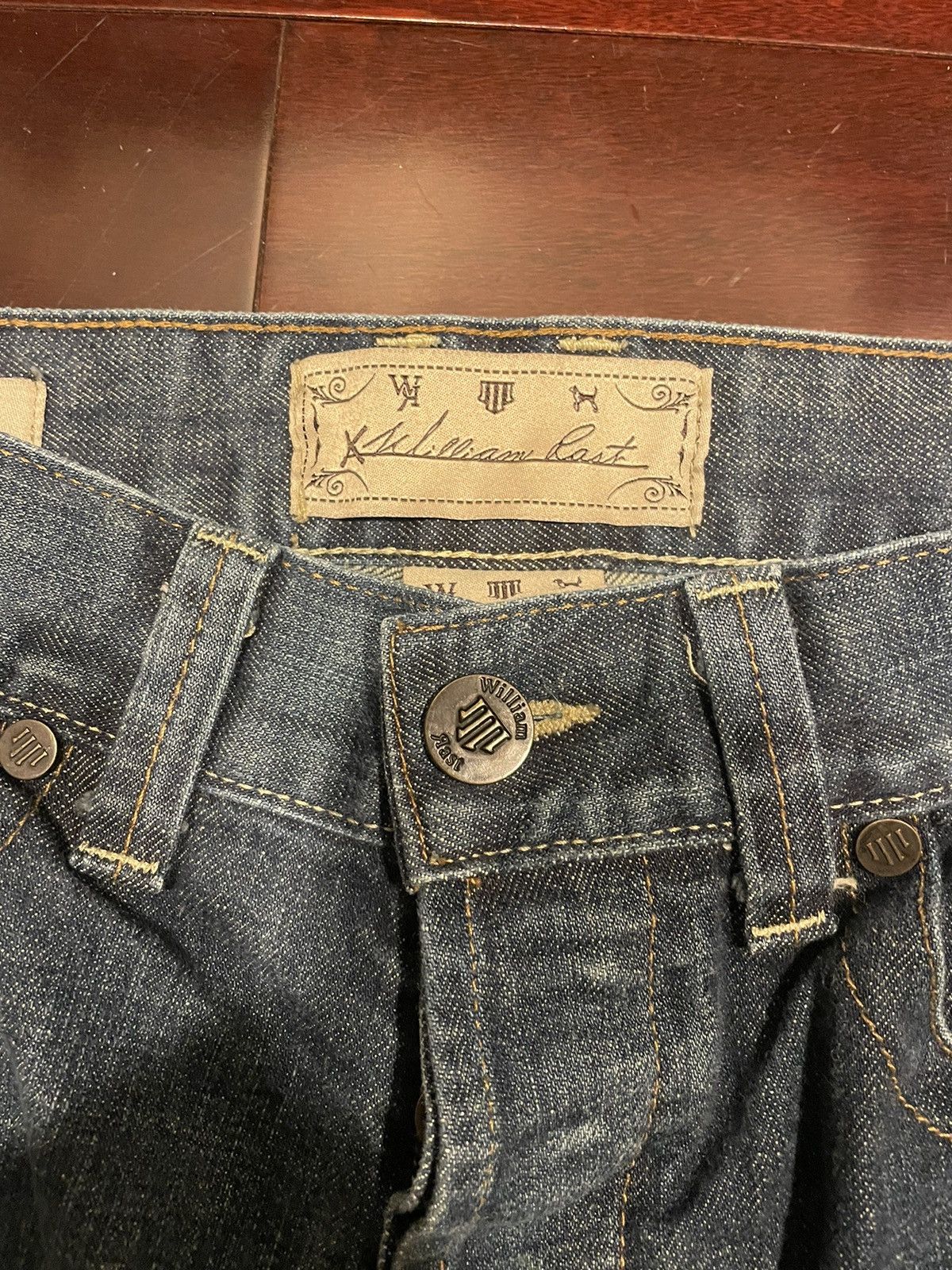 Vintage × William Rast William Rast Billy Flare Jeans Size US 31 - 4 Thumbnail