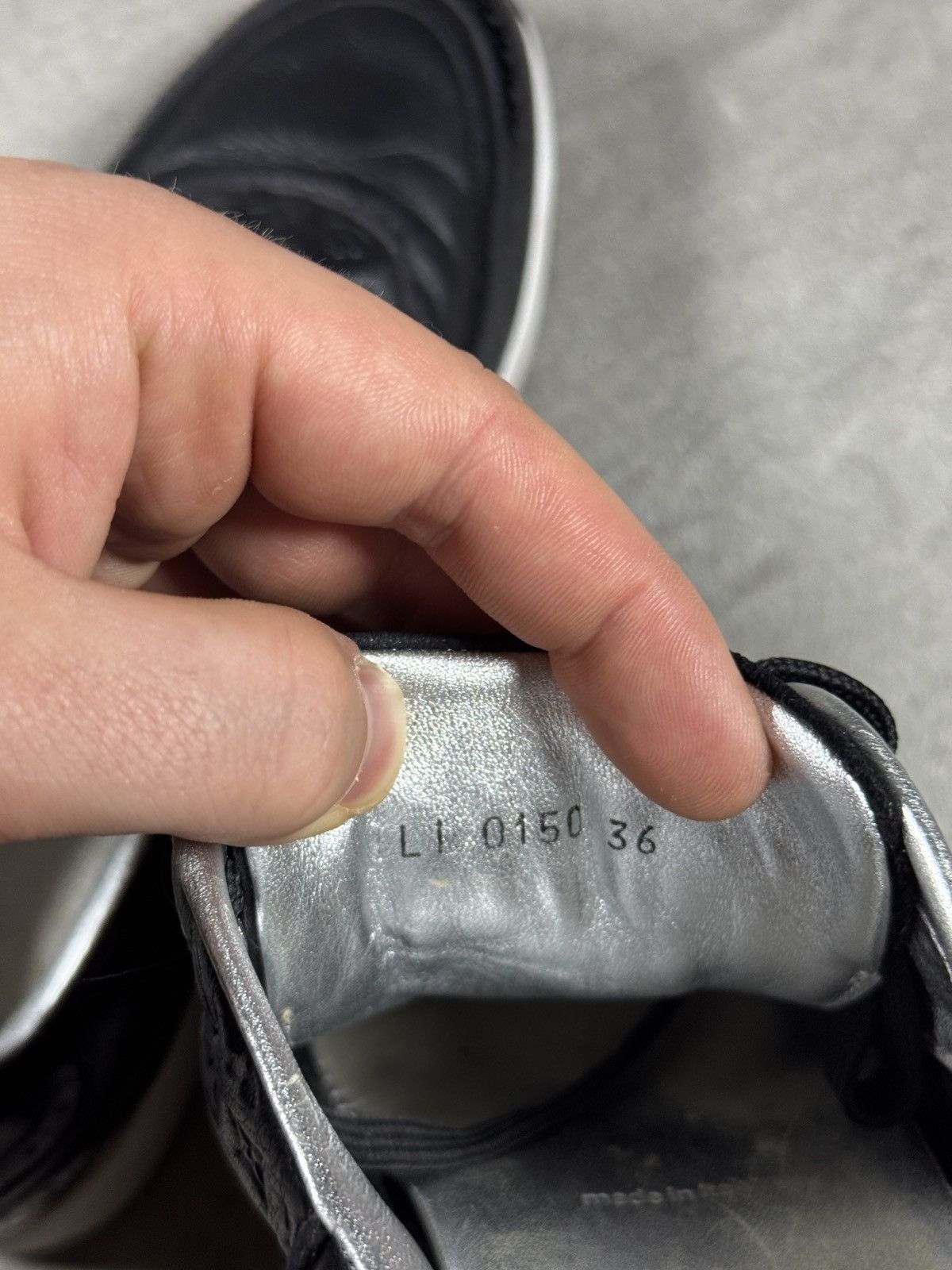 Louis Vuitton Louis Vuitton Monogram Run Away Sneakers – Black / Silver Size US 5 / EU 37 - 8 Thumbnail