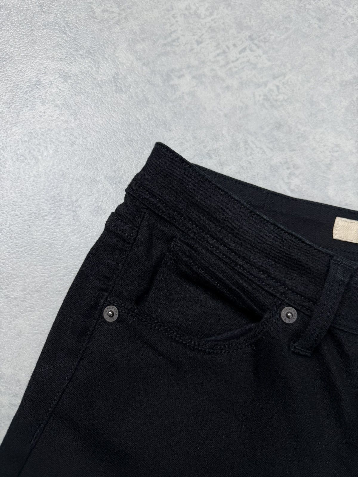 Burberry Burberry Brit Skinny Cropped Jeans Black W28 Size 28" / US 6 / IT 42 - 5 Thumbnail