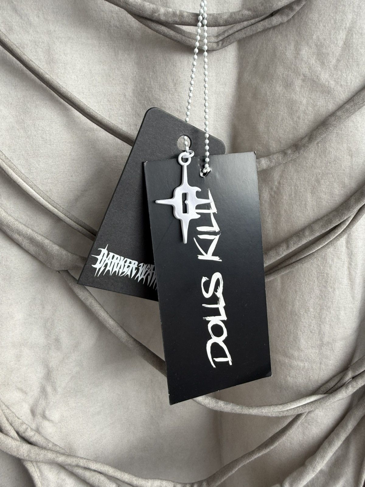 Other Darker wavs x Dolls kill shredded oversized tee Size US L / EU 52-54 / 3 - 4 Thumbnail