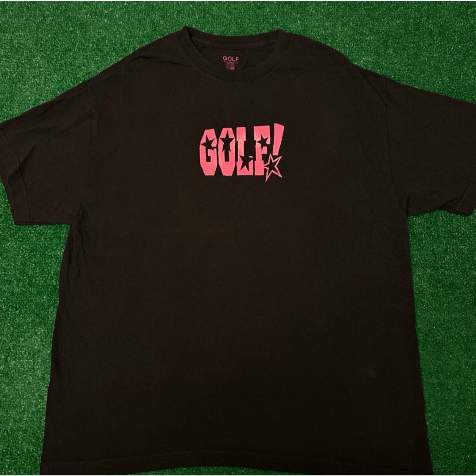 Golf Wang VINTAGE GOLF Wang Whacko Tee Logo Shirt Mens XL Black Pink T-Shirt Hip Hop Streetwear GOLF Wang Whacko Tee Logo Shirt Mens XL Black Pink Size US XL / EU 56 / 4 - 3 Thumbnail