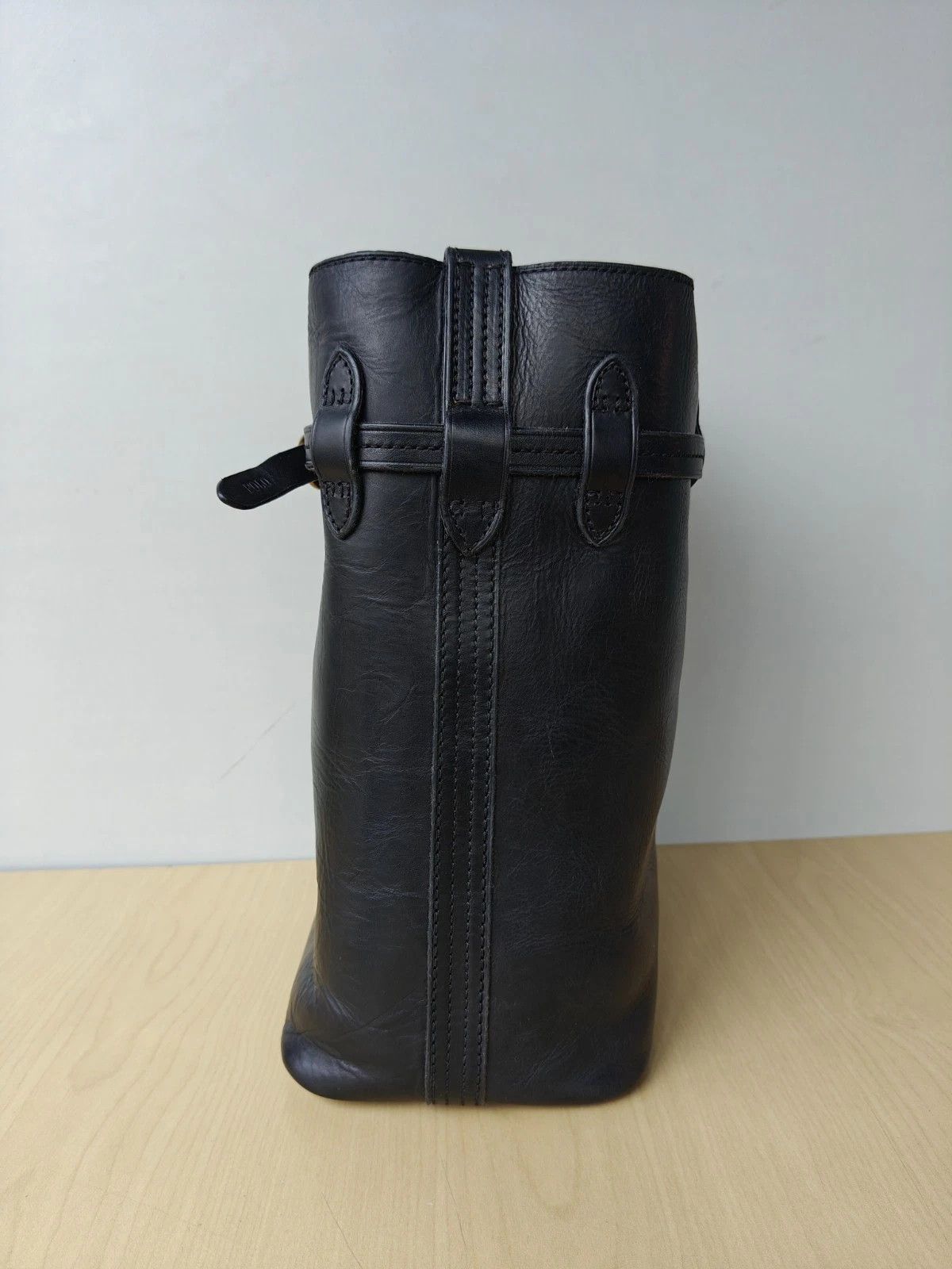 Polo Ralph Lauren Polo Ralph Lauren Bellport Leather Large Bucket Bag FTP 0001 Size ONE SIZE - 5 Thumbnail