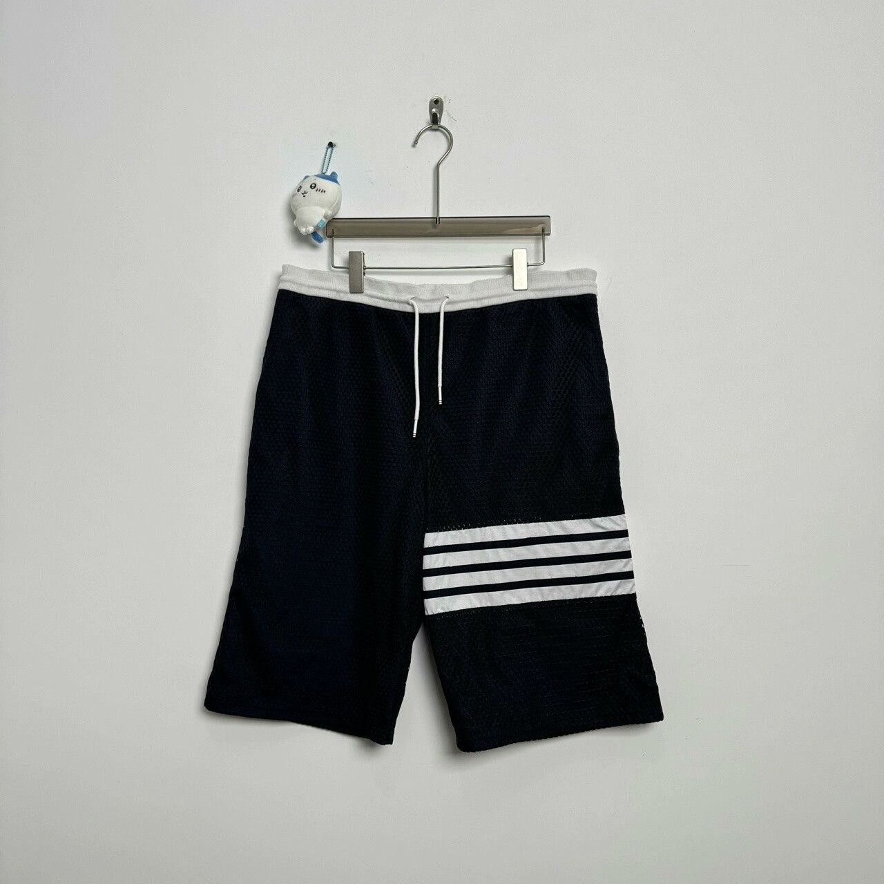 Thom Browne Thom Browne Tech Fabric Striped Shorts Size US 30 / EU 46 - 1 Thumbnail