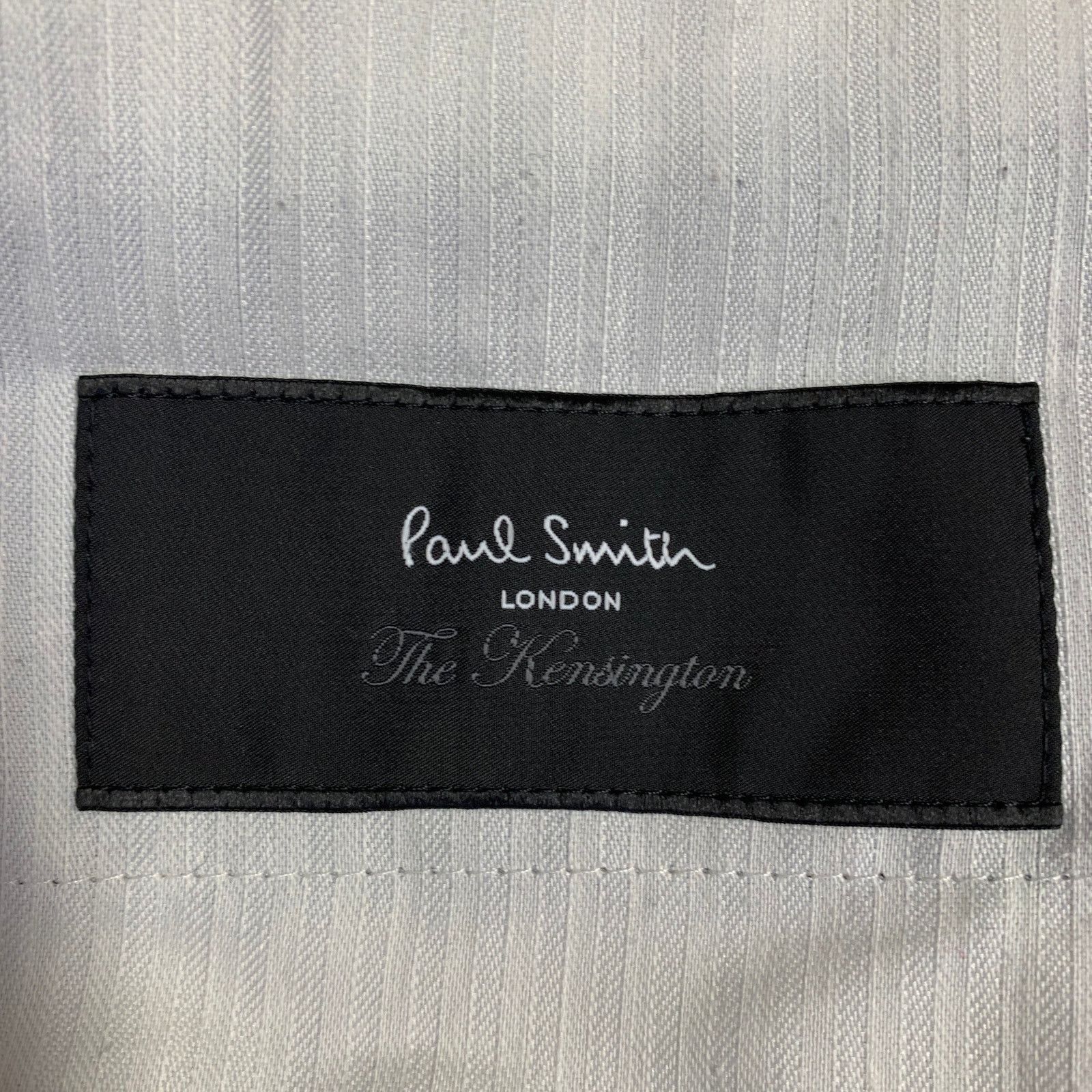 Paul Smith The Kensington Regular Grey Wool Slim Fit Notch Lapel Suit Size 46R - 12 Thumbnail