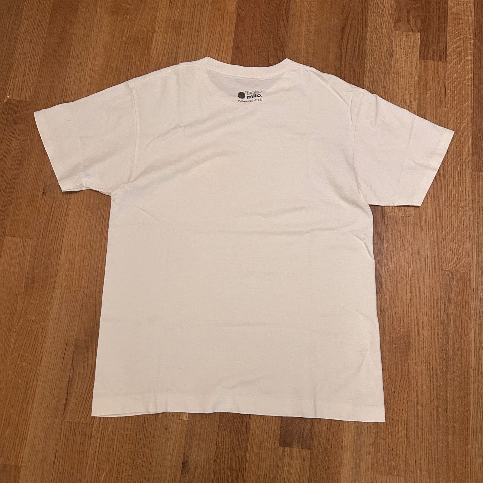 Bape Bape Star Shirt Nigo Baby Milo White Size US L / EU 52-54 / 3 - 3 Thumbnail