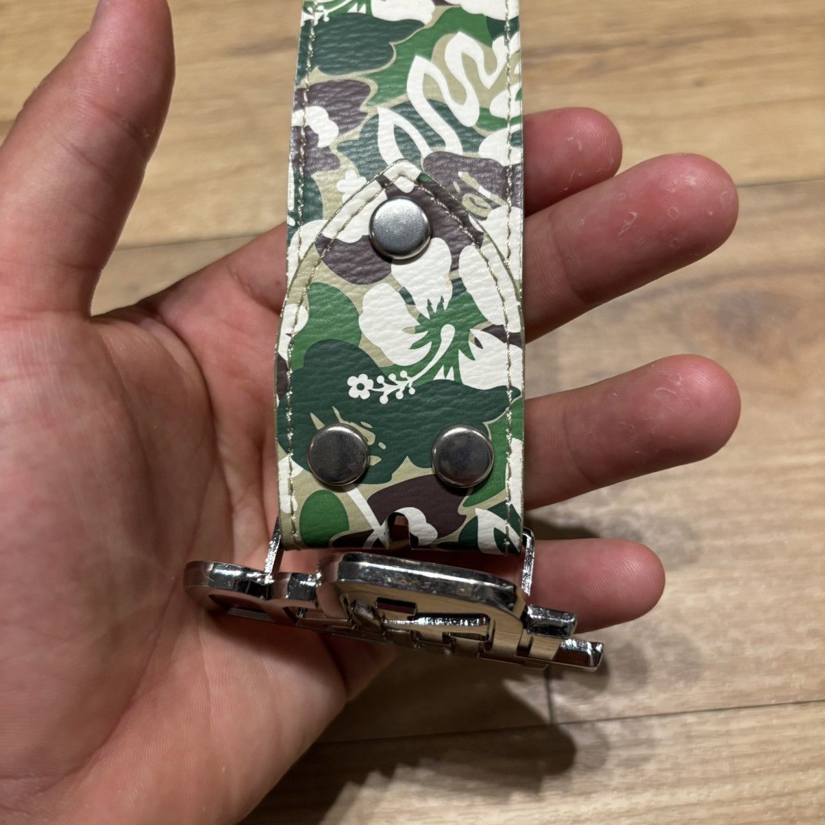 Bape Bape Aloha Camo Belt Size 30 - 5 Thumbnail