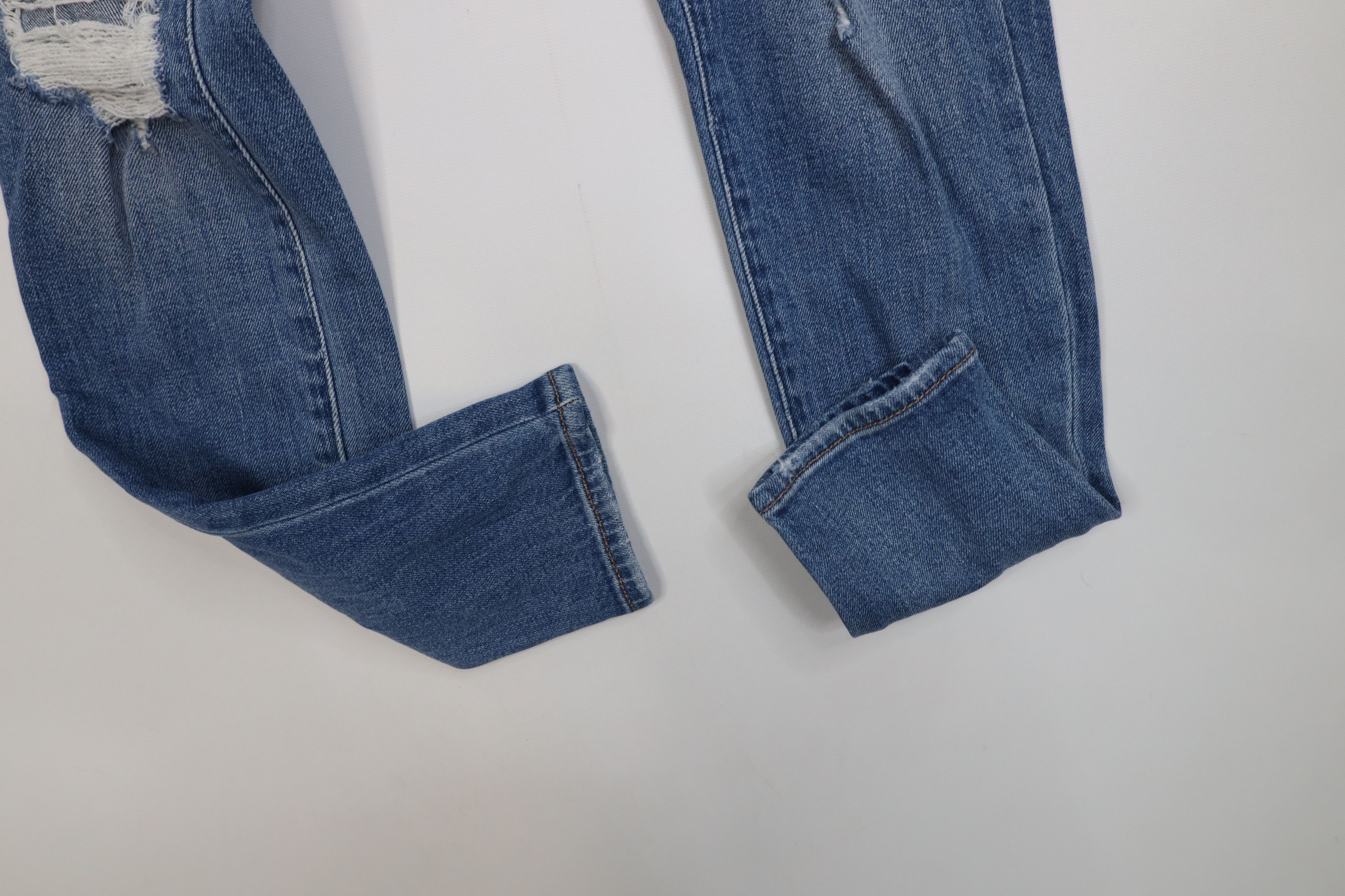Vintage Buckle BKE Universal Fit High Rise Ankle Skinny Denim Jeans Size 25" / US 0 / IT 36 - 5 Thumbnail