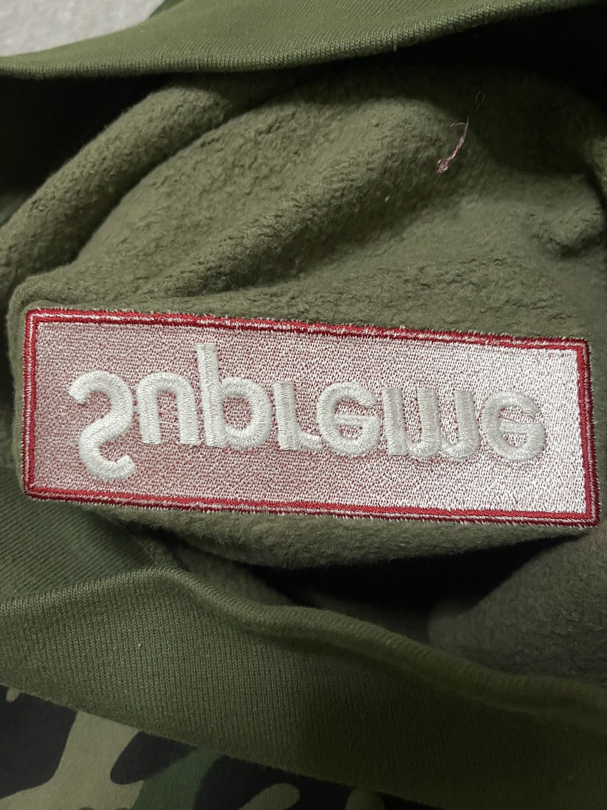 Supreme Supreme fw15 camo woodland box logo crewneck Size US L / EU 52-54 / 3 - 7 Thumbnail