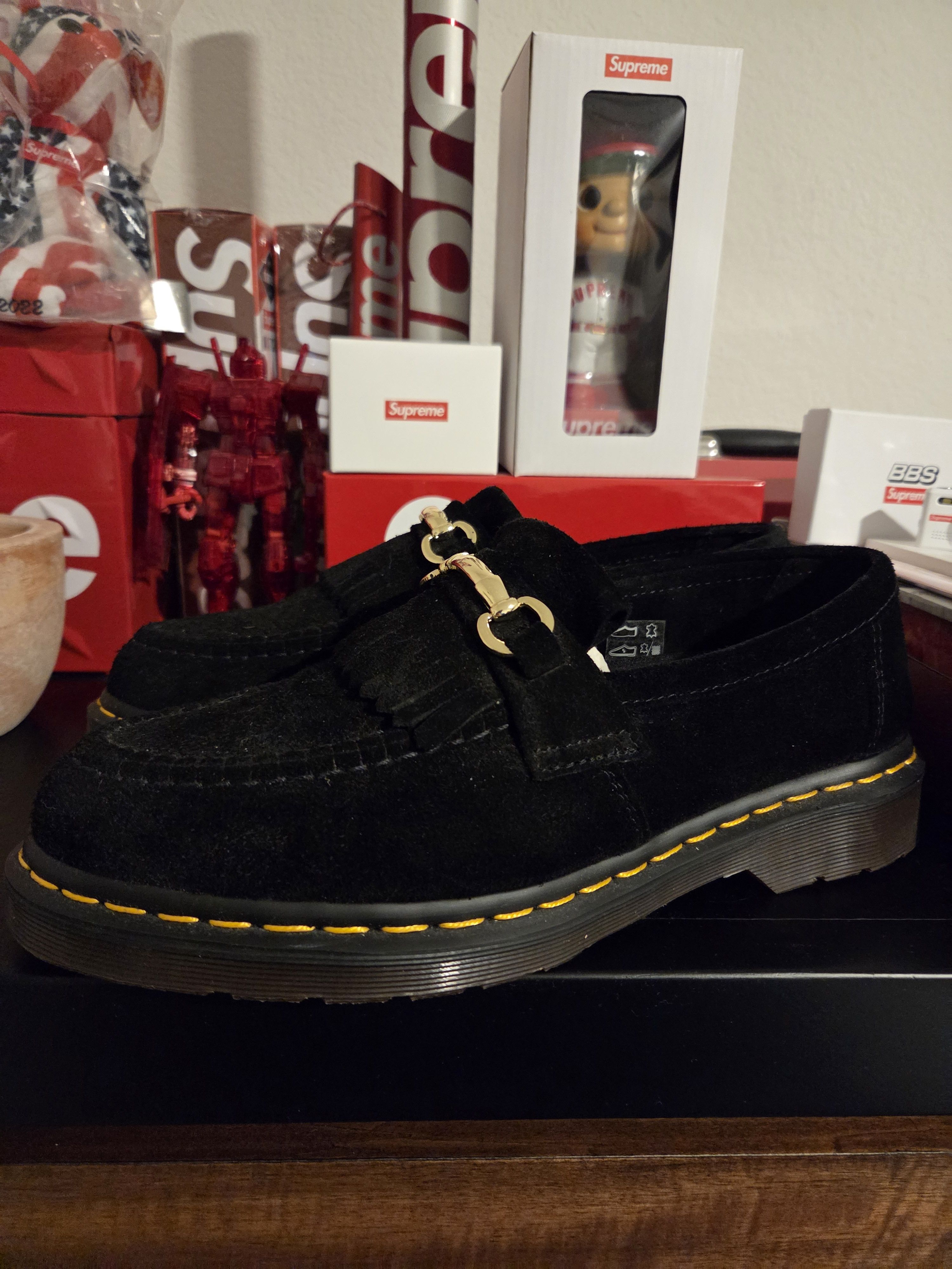 Dr. Martens Suede Loafers Size US 10 / EU 43 - 2 Thumbnail