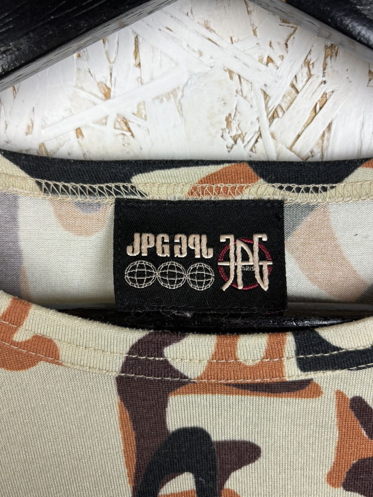 Jean Paul Gaultier 90s Jean Paul Gaultier Punk Faces Mesh Maille Powernet Top Size US M / EU 48-50 / 2 - 8 Thumbnail