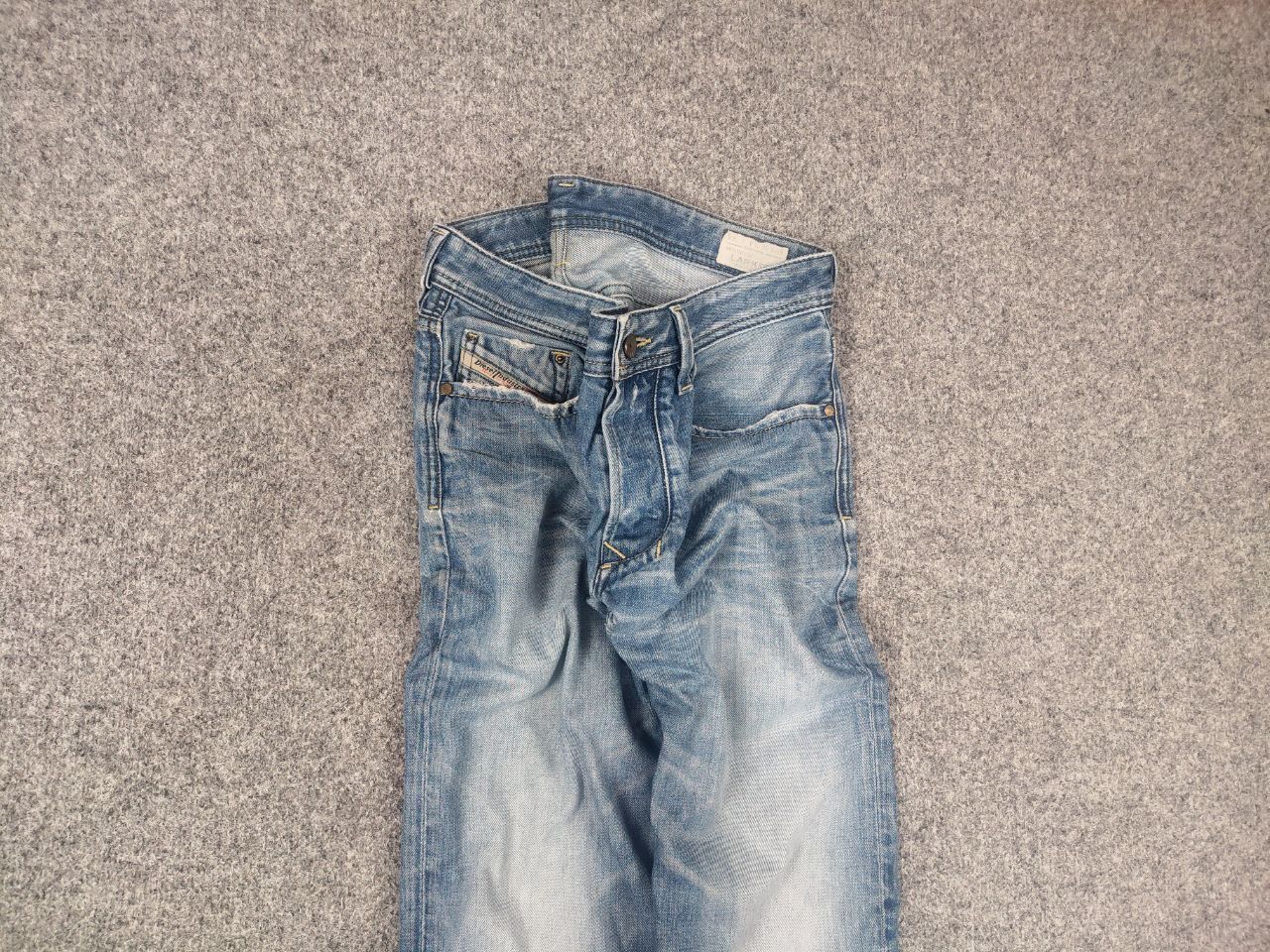Diesel Vintage 90's Diesel Larkee Faded Distressed Denim jeans Size US 34 / EU 50 - 3 Thumbnail