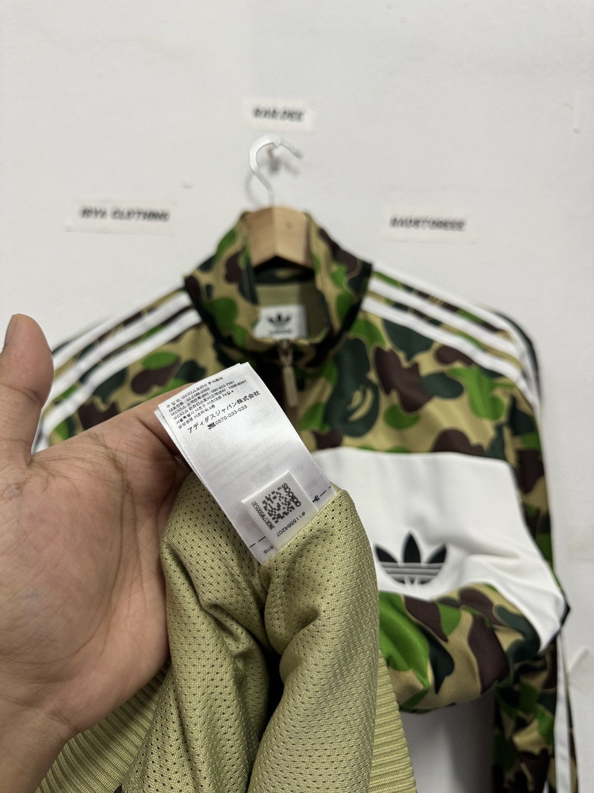 Adidas × Bape Adidas x Bape Firebird Camo Track Jacket Size US L / EU 52-54 / 3 - 6 Thumbnail