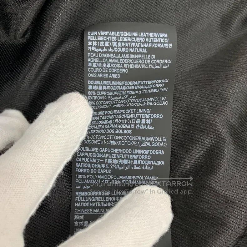 Saint Laurent Paris Saint Laurent Paris Black Sheepskin Hooded Long Sleeve Dow Size S / US 4 / IT 40 - 7 Thumbnail