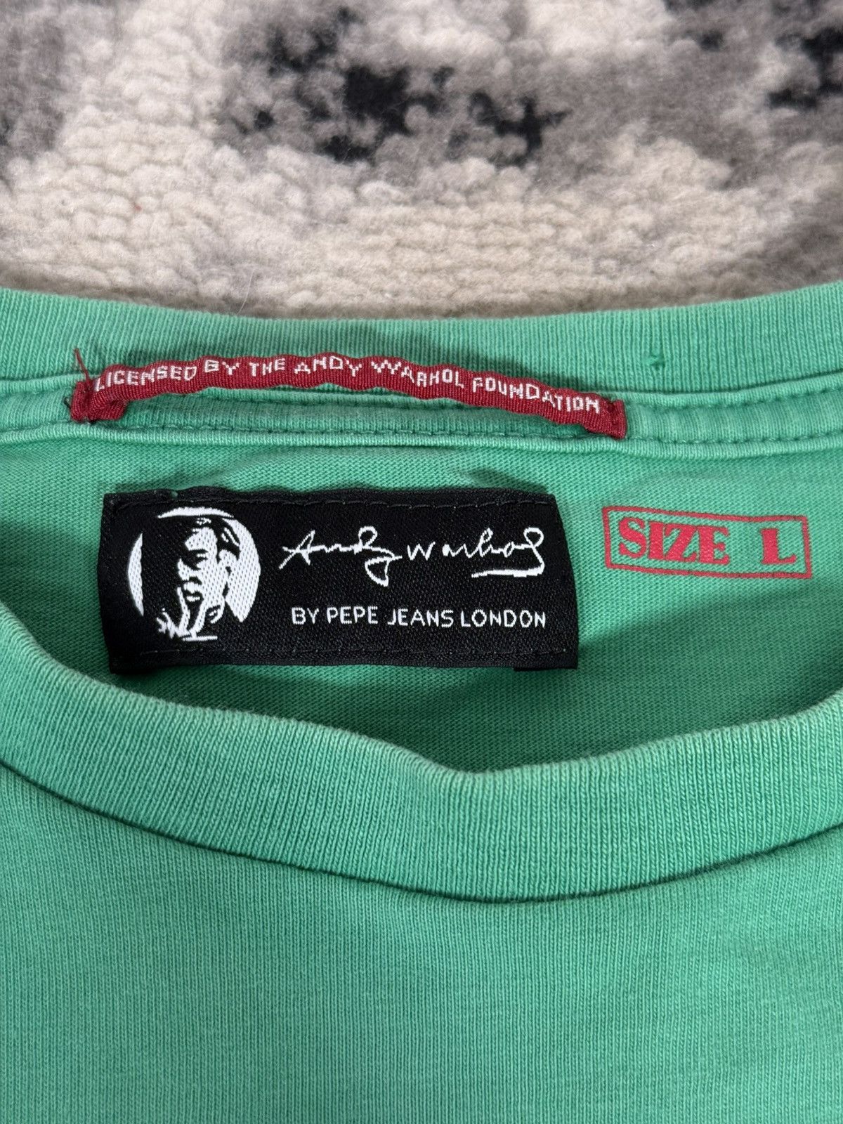 Pepe Jeans Rare Pepe Jeans Andy Warhol Marilyn Monroe T-Shirt Size US L / EU 52-54 / 3 - 5 Thumbnail