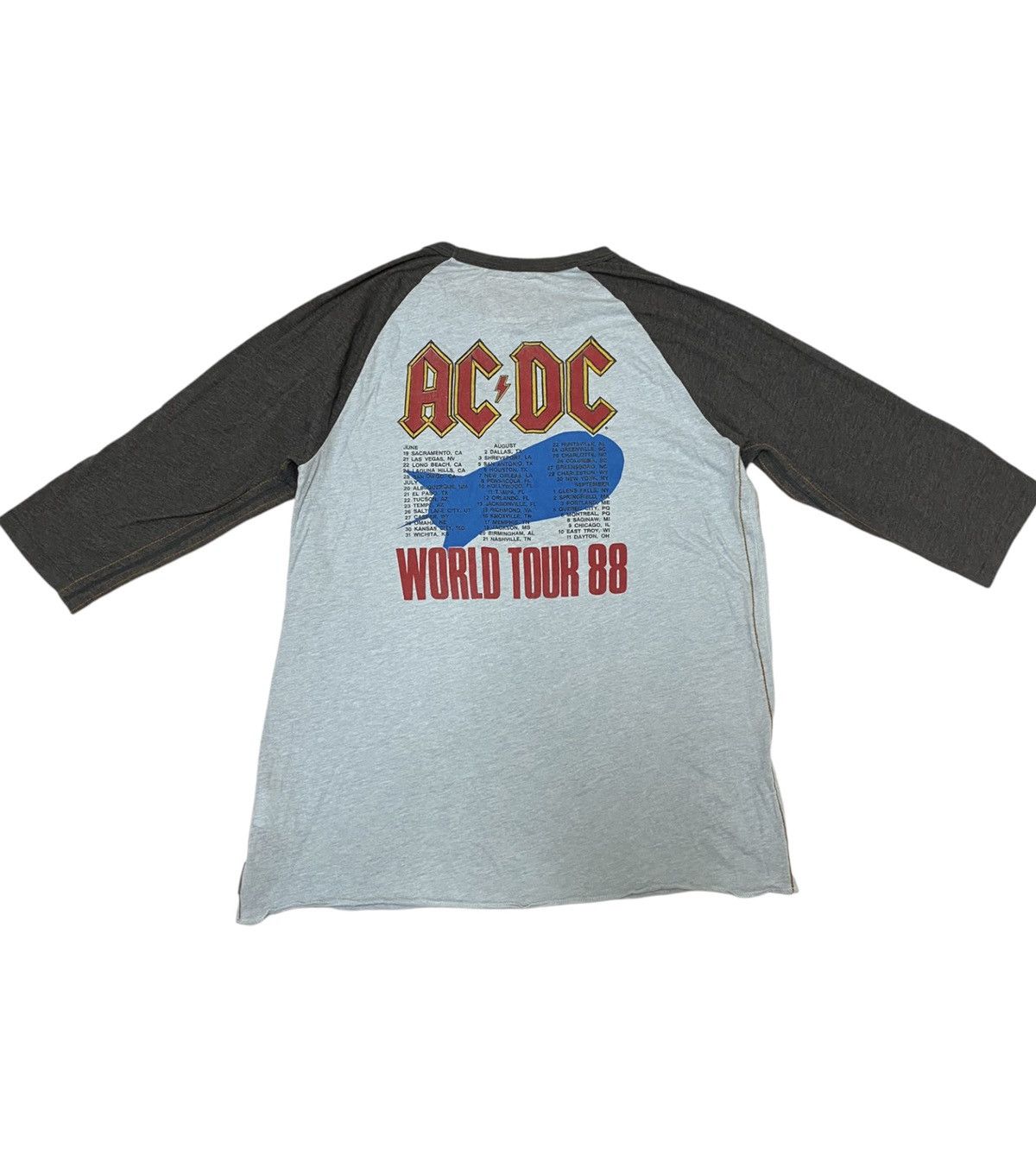 AC/DC × Band Tees × Trunk Ltd ACDC x Trunkshow Limited Heat Seeker 3 Quarter Shirt (C3) Size US M / EU 48-50 / 2 - 3 Thumbnail