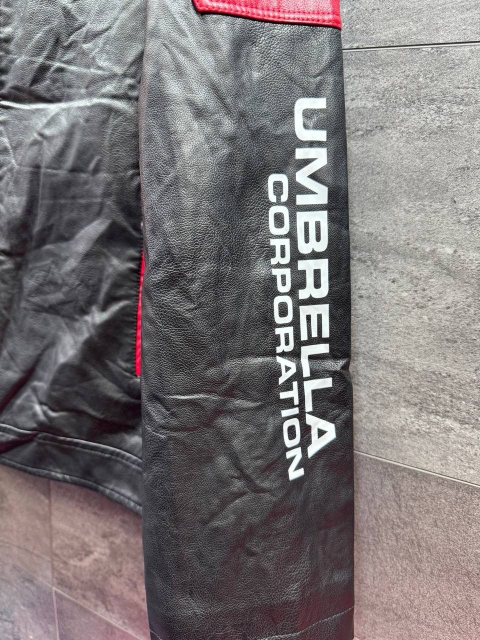Other Faux Leather Resident Print Motorcycle Bomber Racing Jacket Size US XL / EU 56 / 4 - 4 Thumbnail