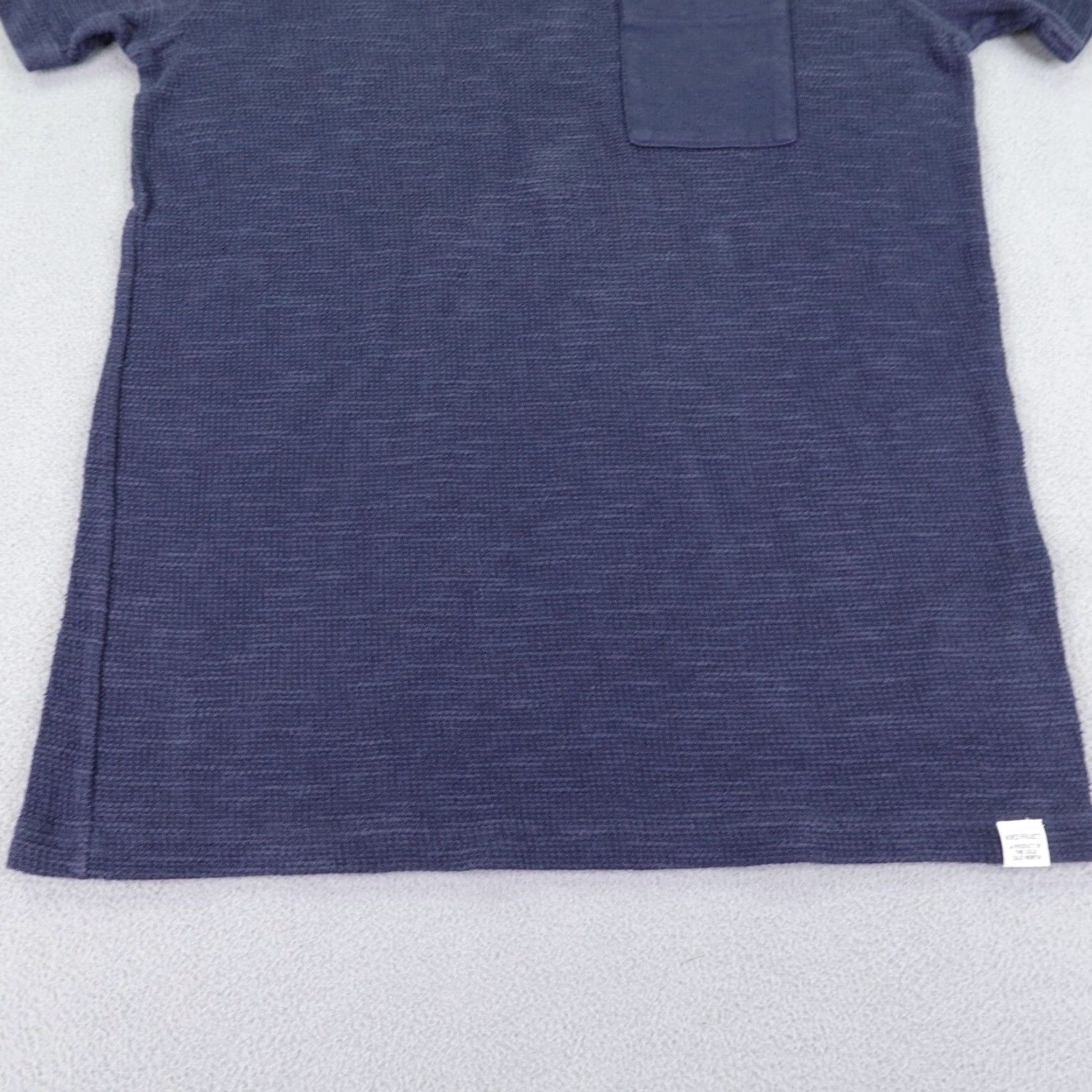 Norse Projects Norse Projects Shirt Mens Small Blue Knit Thermal Pocket Crew Neck T-Shirt 90s Outdoor Mens Size US S / EU 44-46 / 1 - 4 Thumbnail