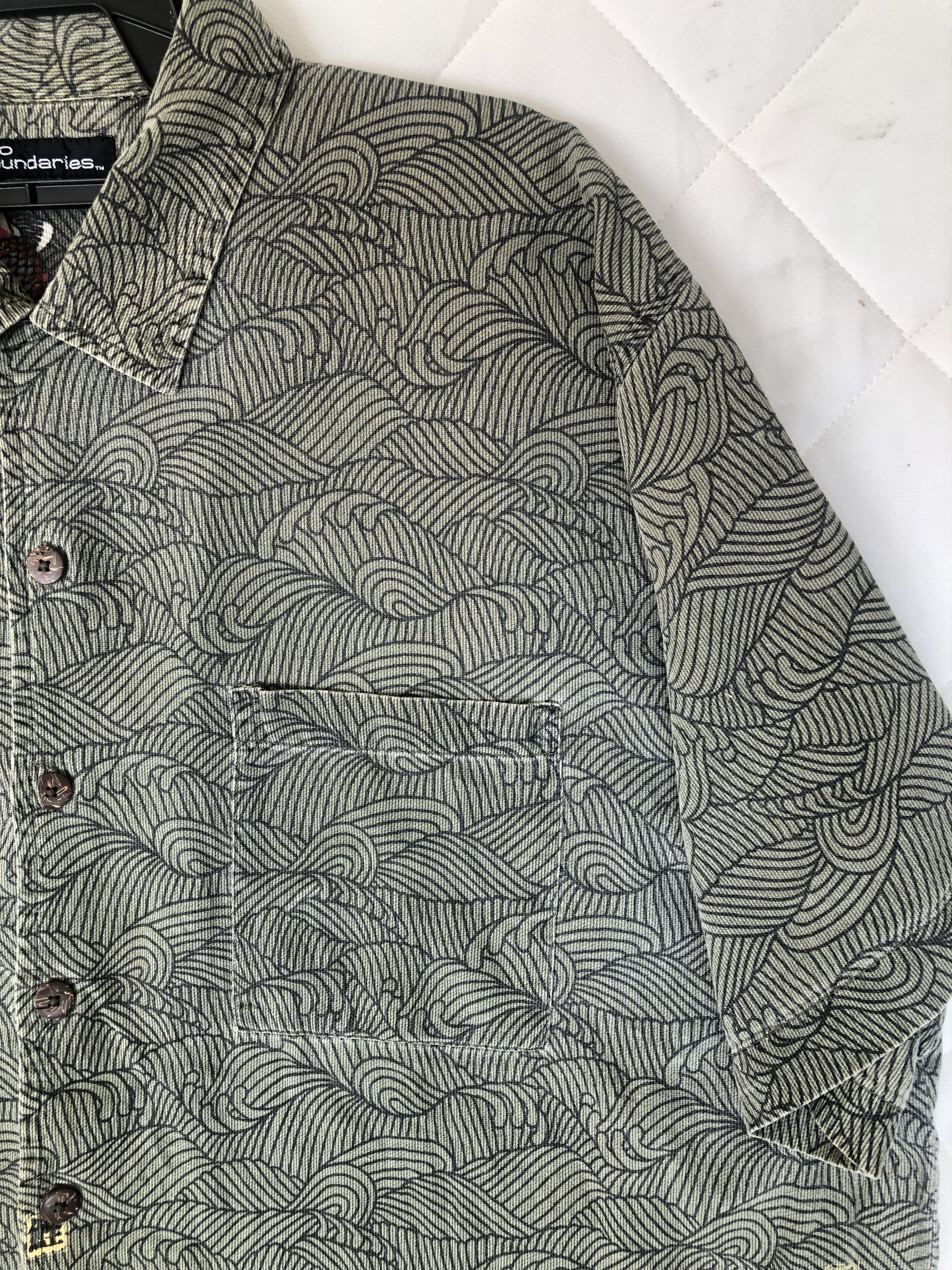 Vintage Vintage Hawaiian Fish KOI Japanese Style Shirt Size US XXL / EU 58 / 5 - 6 Thumbnail
