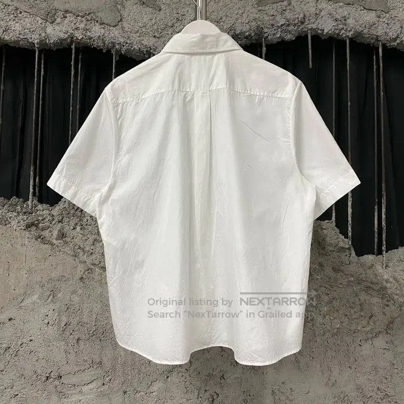 Dior Dior White Cotton Short Sleeve Shirt . Size XXS / US 00 / IT 34 - 2 Thumbnail
