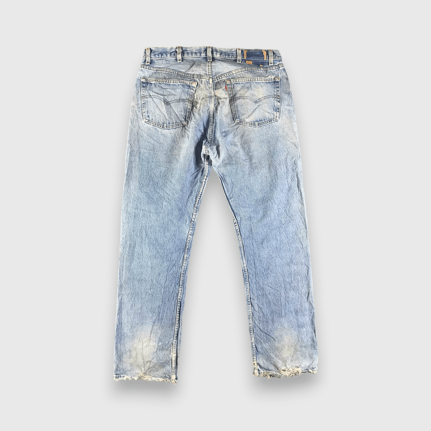 Levi's Vintage Blue Wash Levis 501 Jeans-J3566 Size US 37 - 2 Thumbnail
