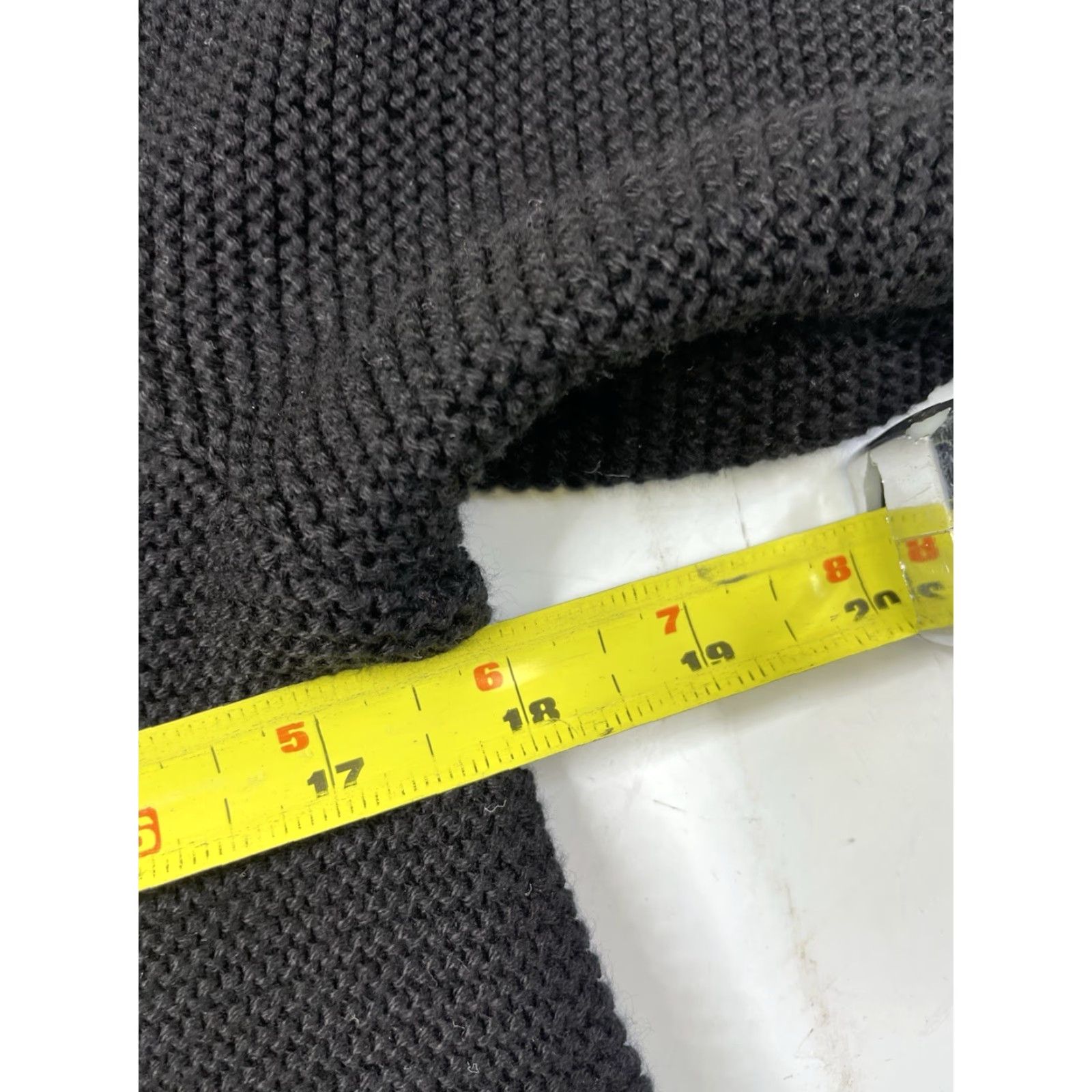 Vintage Gudrun Sjoden Womens Sweater Pullover Knit Cotton Crochet Black S Small Knitwear Jumper Long Sleeve Women Size S / US 4 / IT 40 - 4 Thumbnail