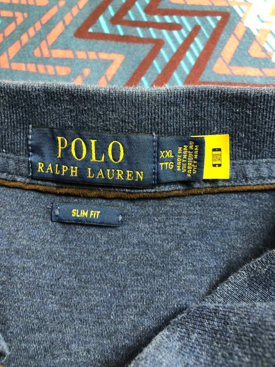 Polo Ralph Lauren Vintage Polo Ralph Lauren Rugby Shirt Size US XXL / EU 58 / 5 - 2 Thumbnail