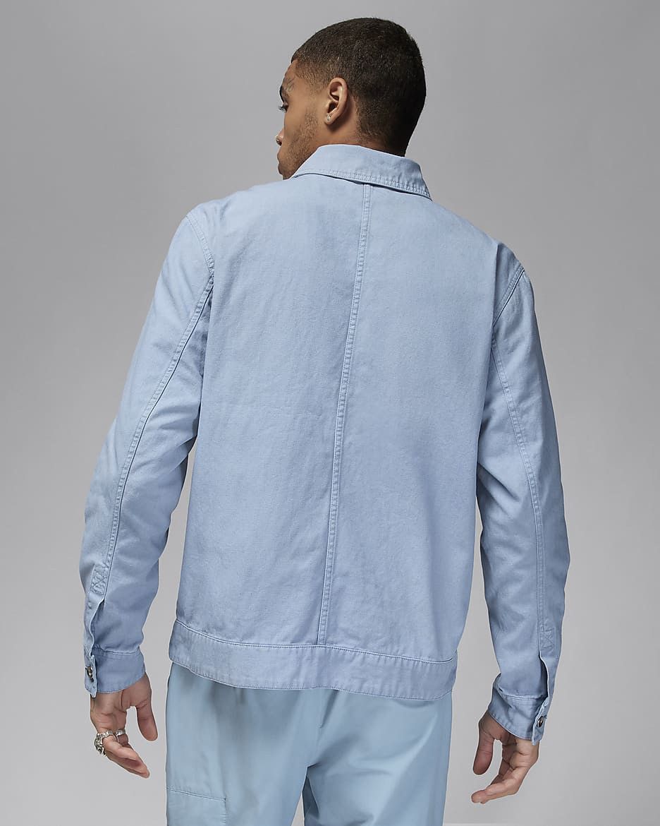Jordan Brand Air Jordan Men's Essentials Chicago Workwear Jacket Blue Size US M / EU 48-50 / 2 - 2 Thumbnail