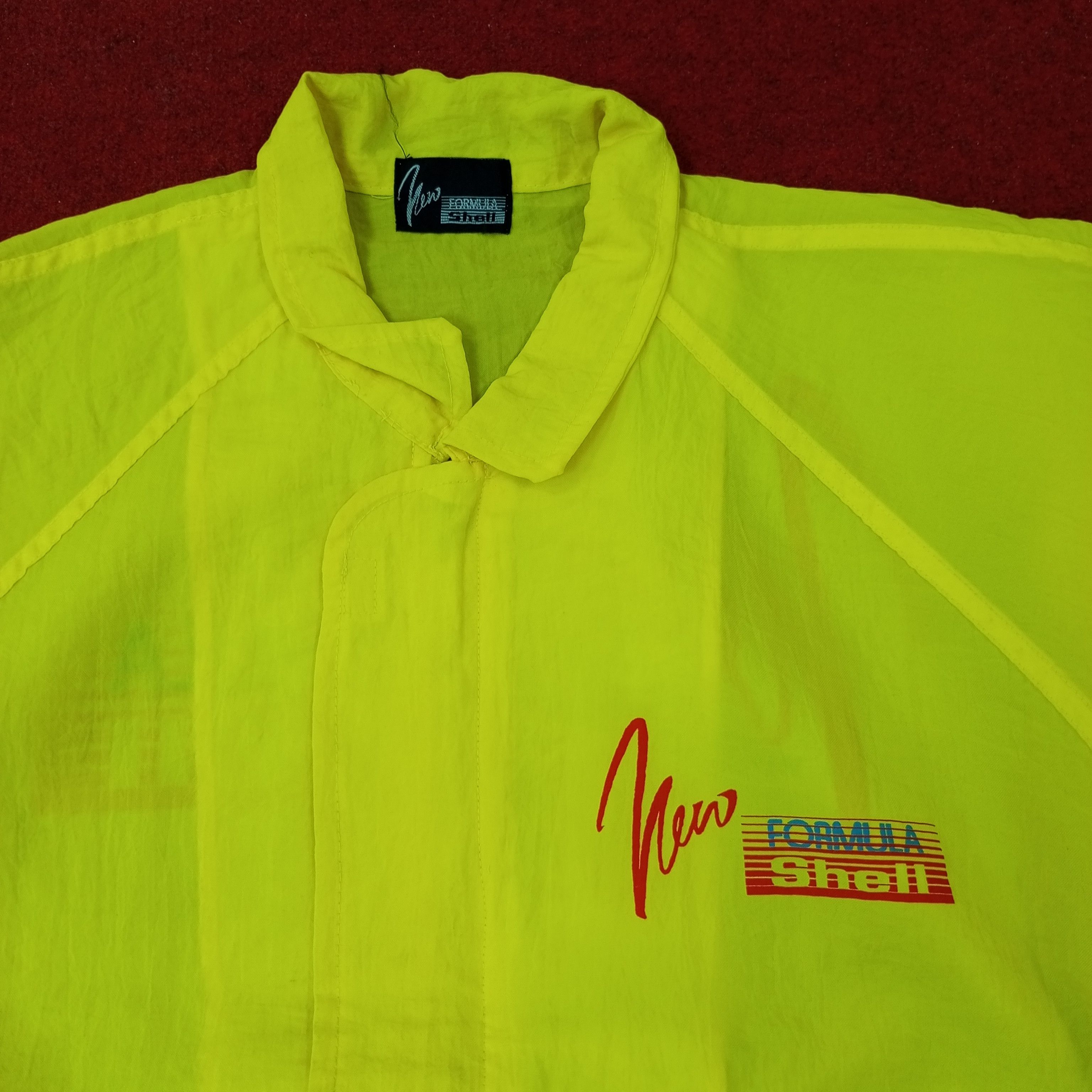 Vintage Vintage Formula Shell Motorsports Windbreaker Jacket c238n17 Size US XL / EU 56 / 4 - 4 Thumbnail