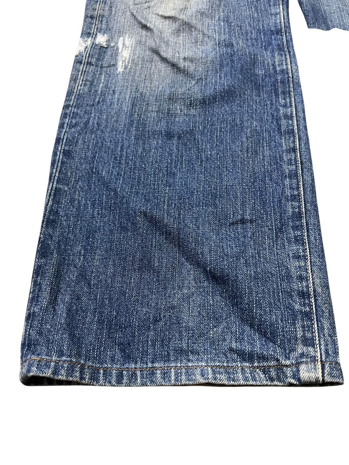 Levi's 💥Baggy💥Vintage Levi’s 510 Redlook Distressed Mud Wash Jean Size US 31 - 5 Thumbnail